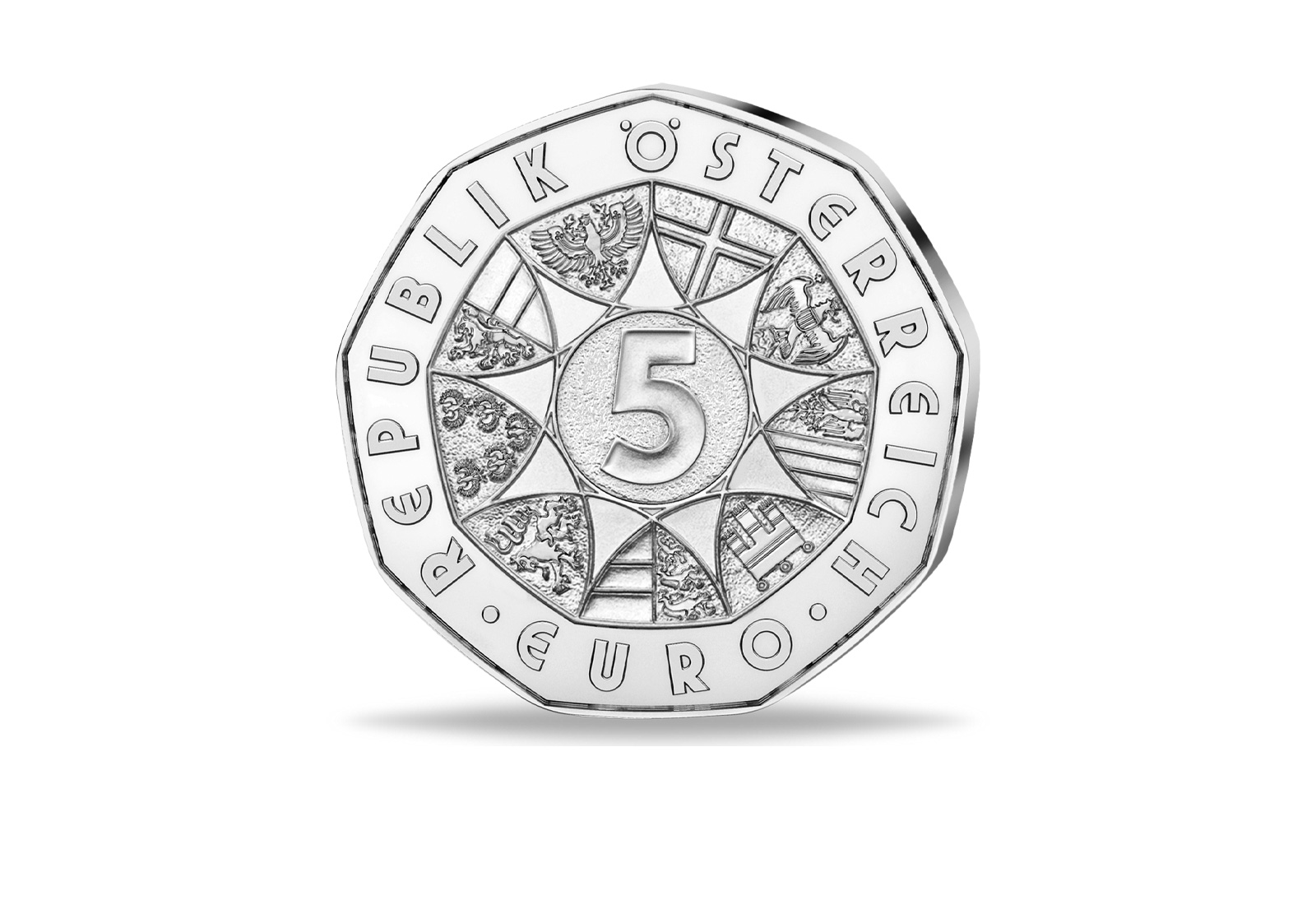 5 Euro Silber 2024 Österreich Auf dem Weg hgh