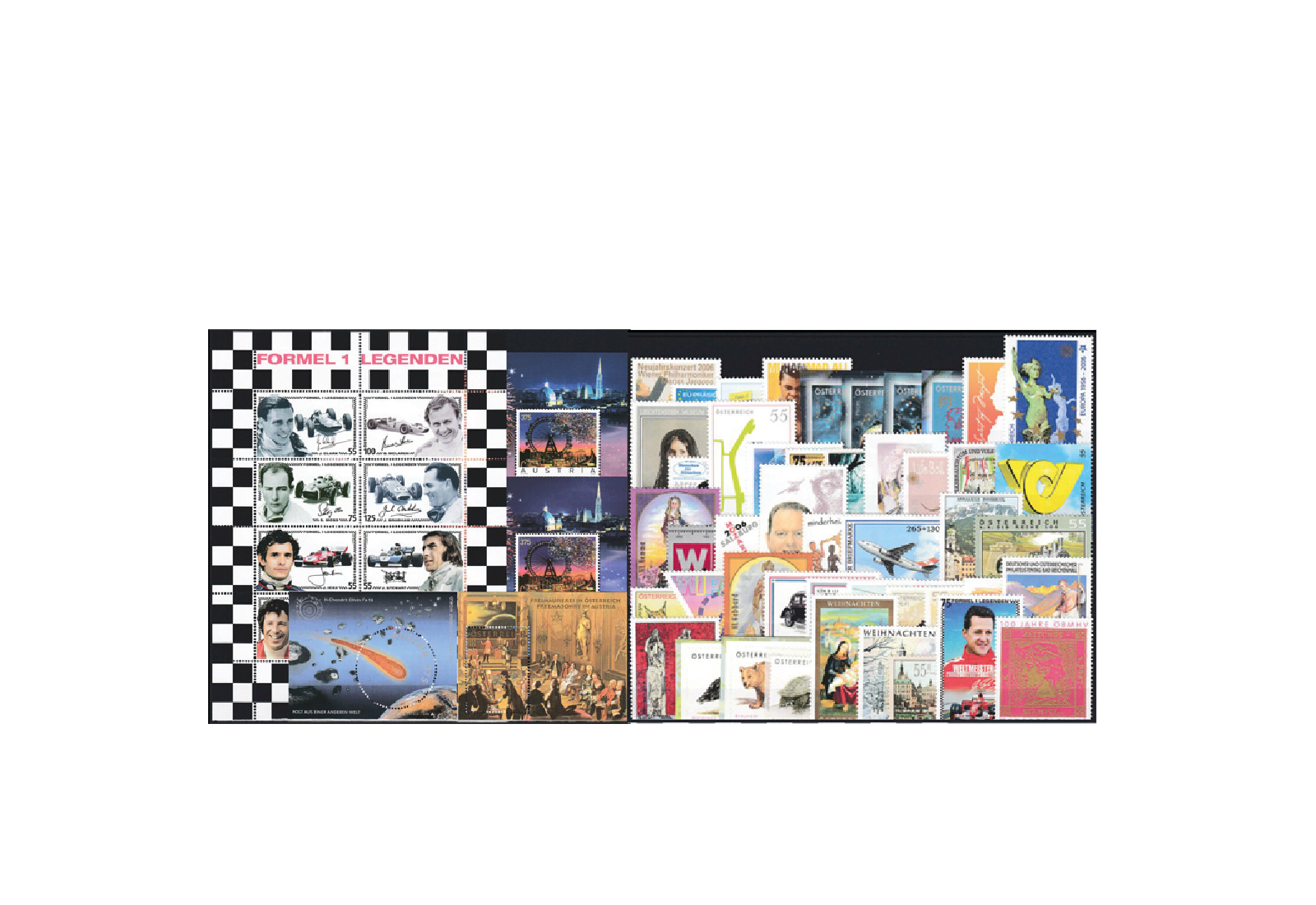 Briefmarken Österreich Jahrgang 2006 postfrisch