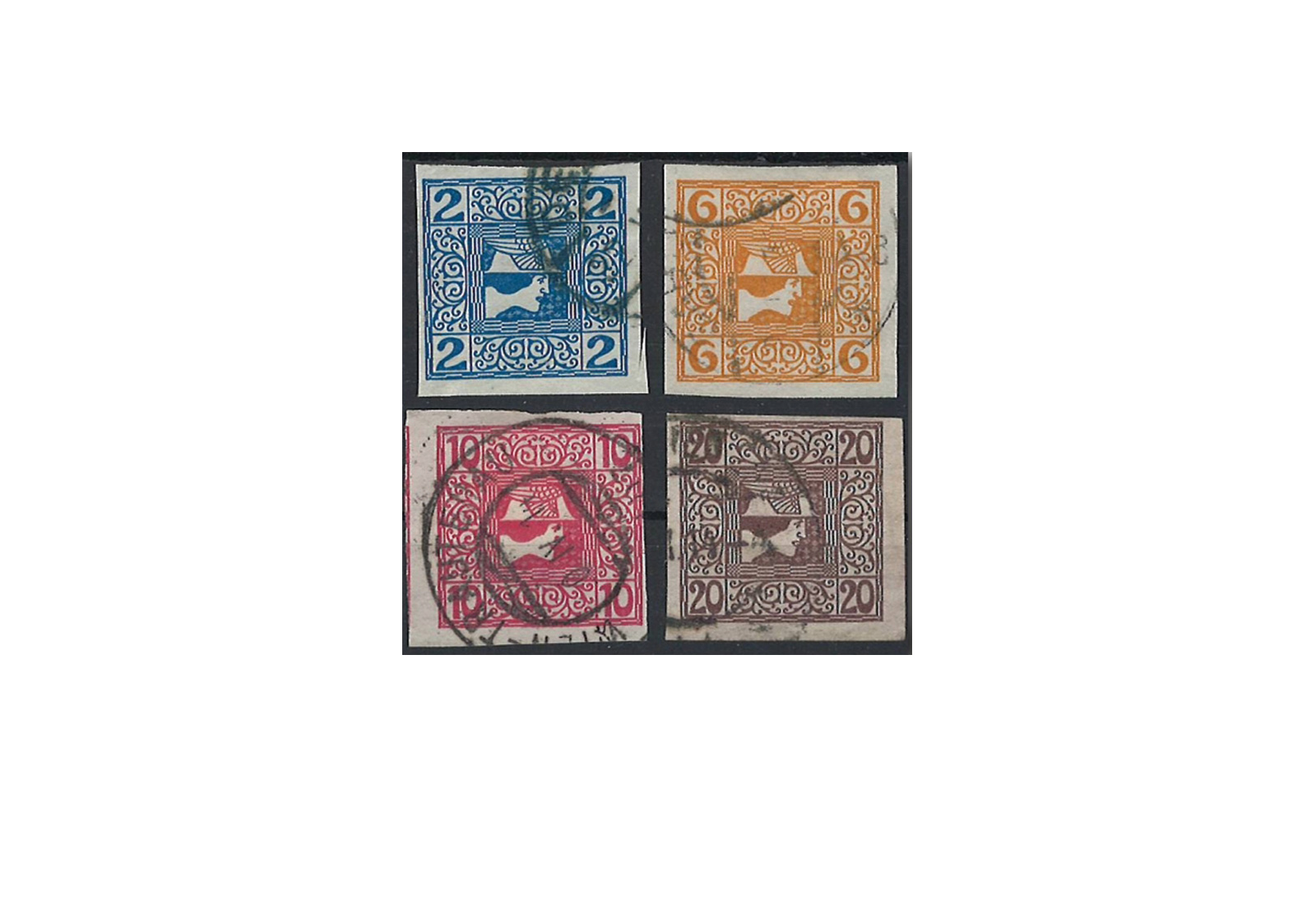 Österreich Mi.Nr. 157/160 x gestempelt