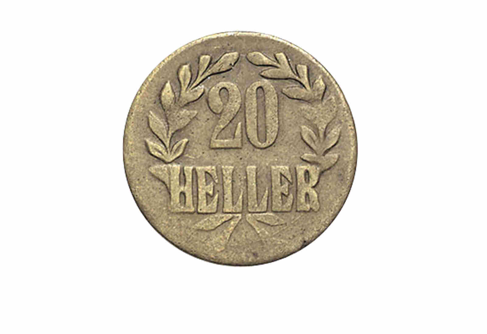 20 Heller 1916 Deutsch-Ostafrika Jaeger-Nr. 725b