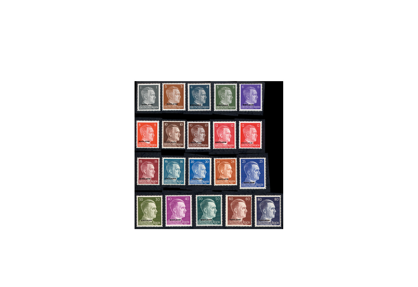 Ukraine Michel-Nr. 1/20 postfrisch Deutsche Besetzung