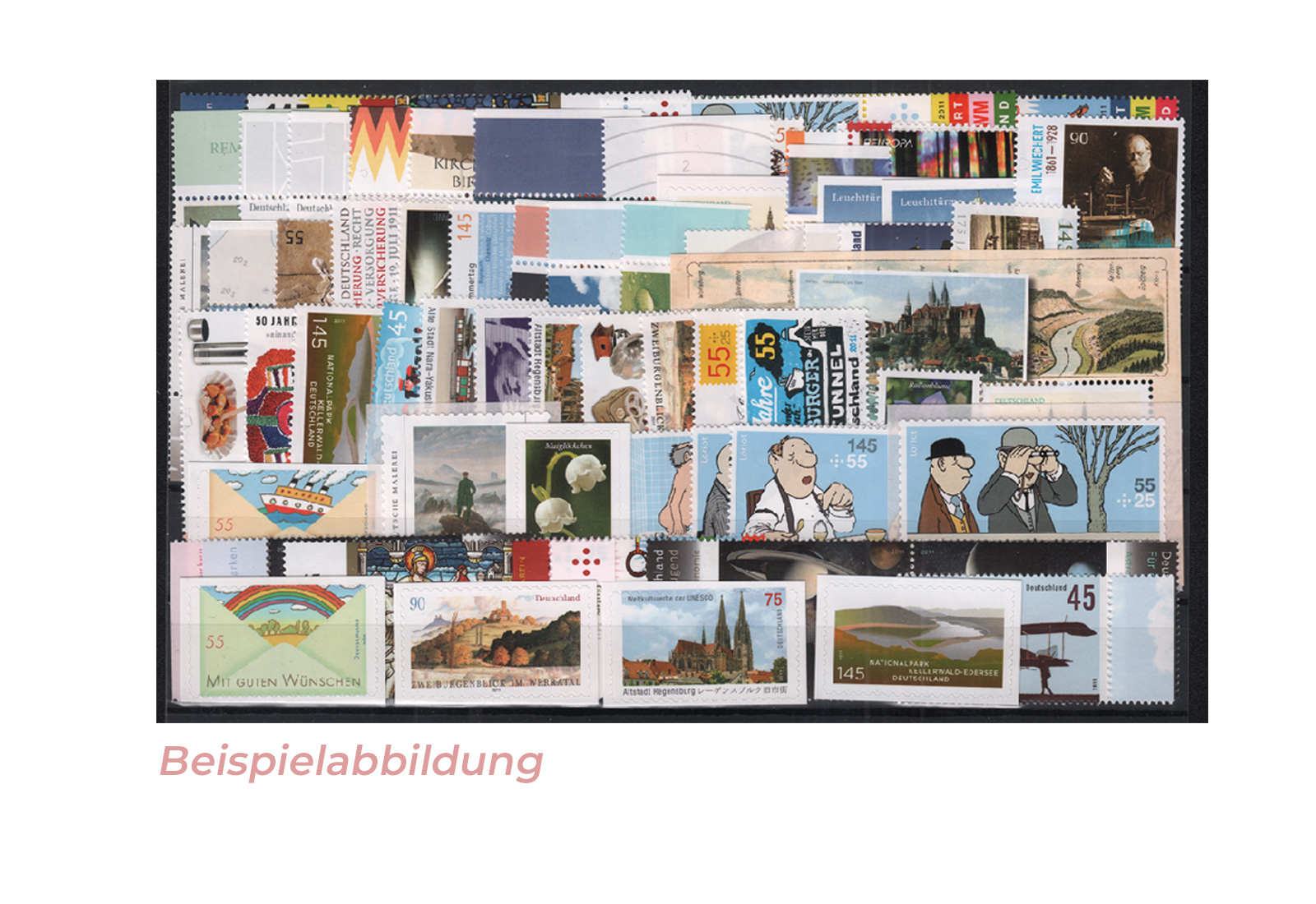 BRD Jahre 2012-2013 gestempelt im Set