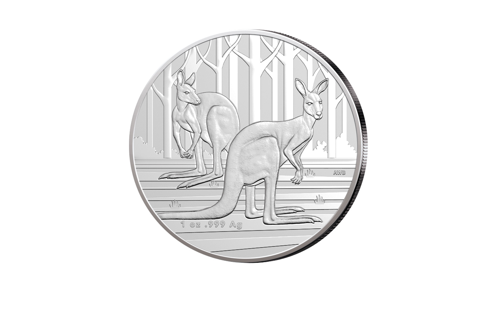 Känguru 1 oz Silber 2024 Australien RAM