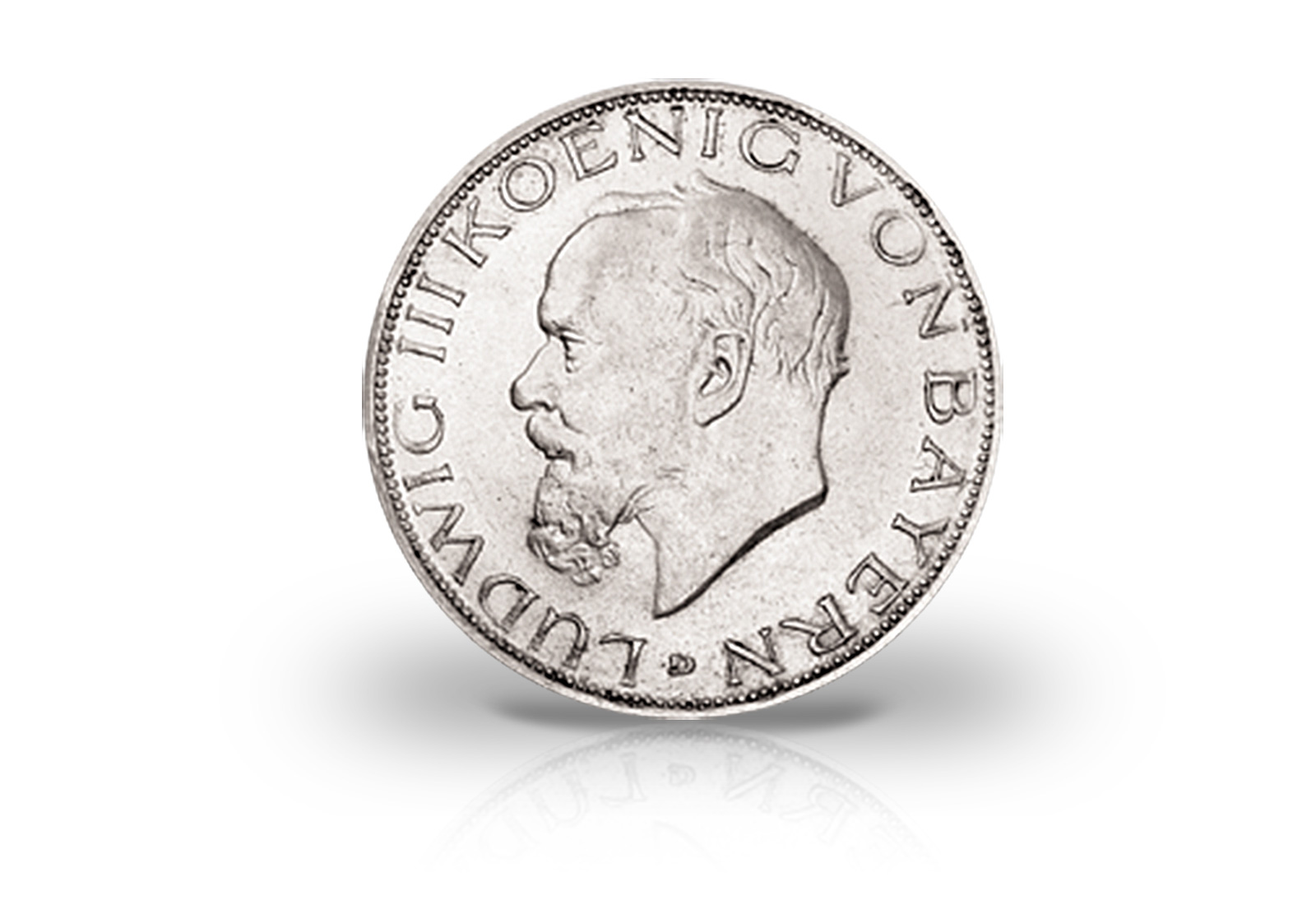 5 Mark 1914 Deutsches Kaiserreich Bayern König Ludwig III. Jaeger-Nr. 53