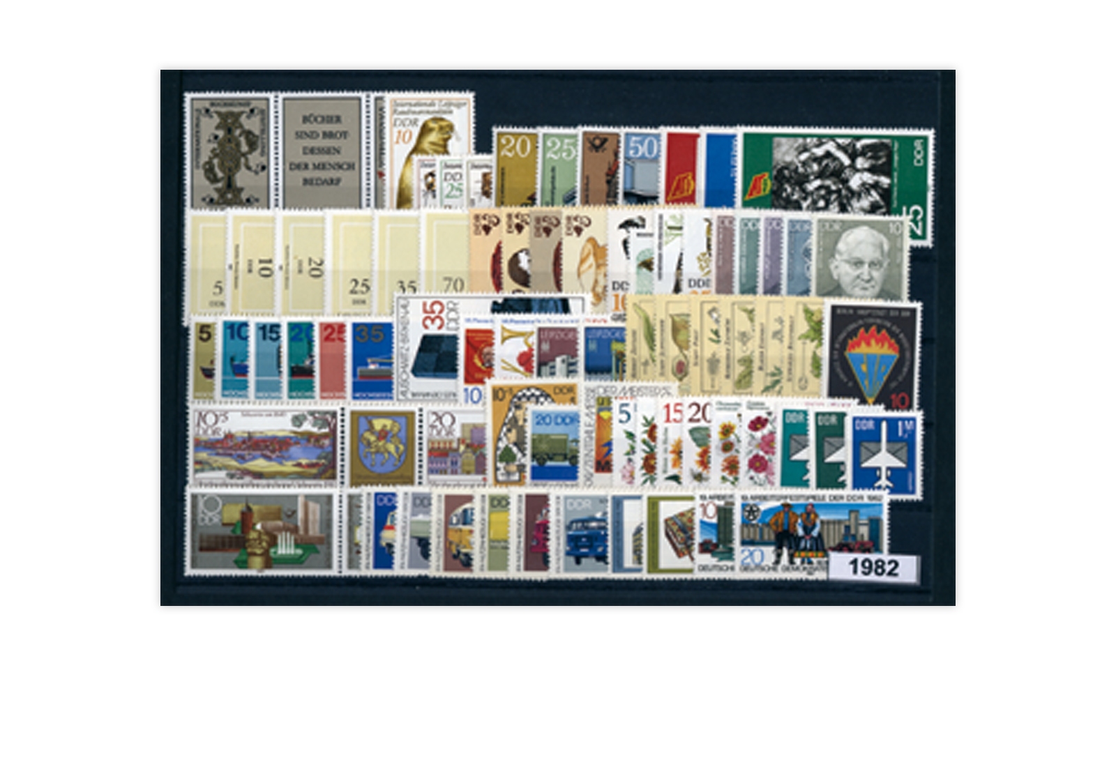 DDR Jahrgang 1982 postfrisch