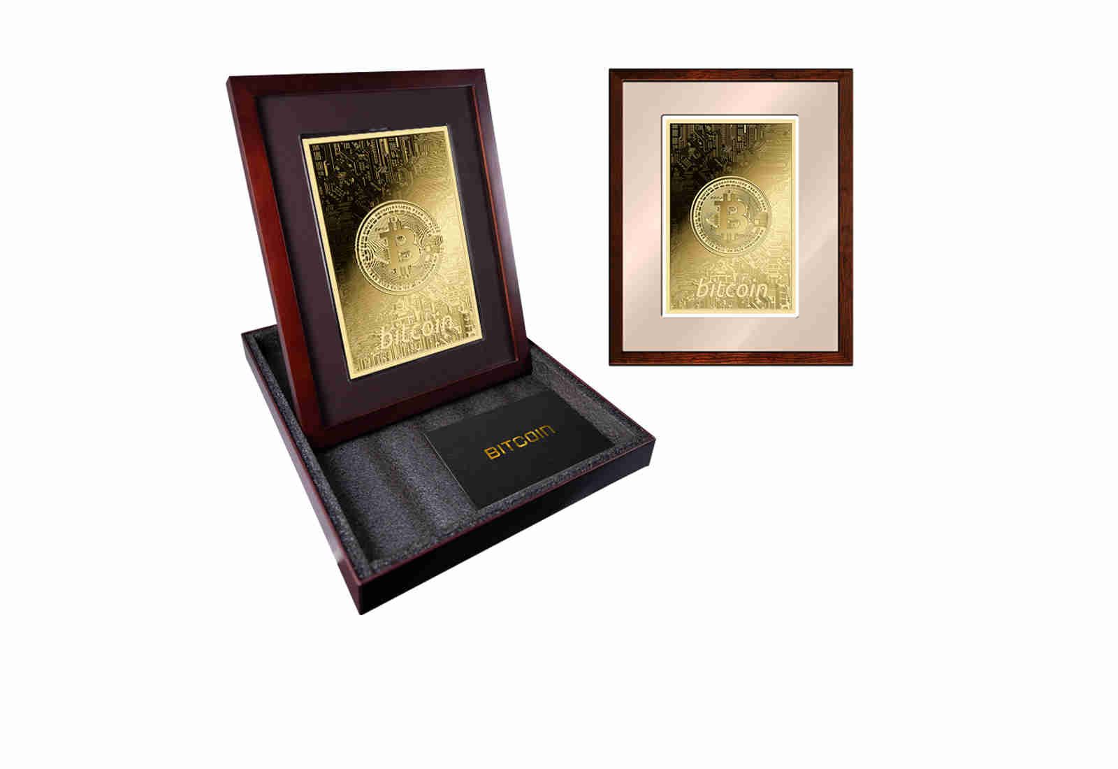 1/10 oz Goldbarren Bitcoin 999/1000