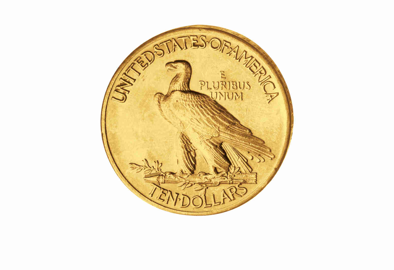 10 Dollar USA 1907 Indian Head Lady Liberty