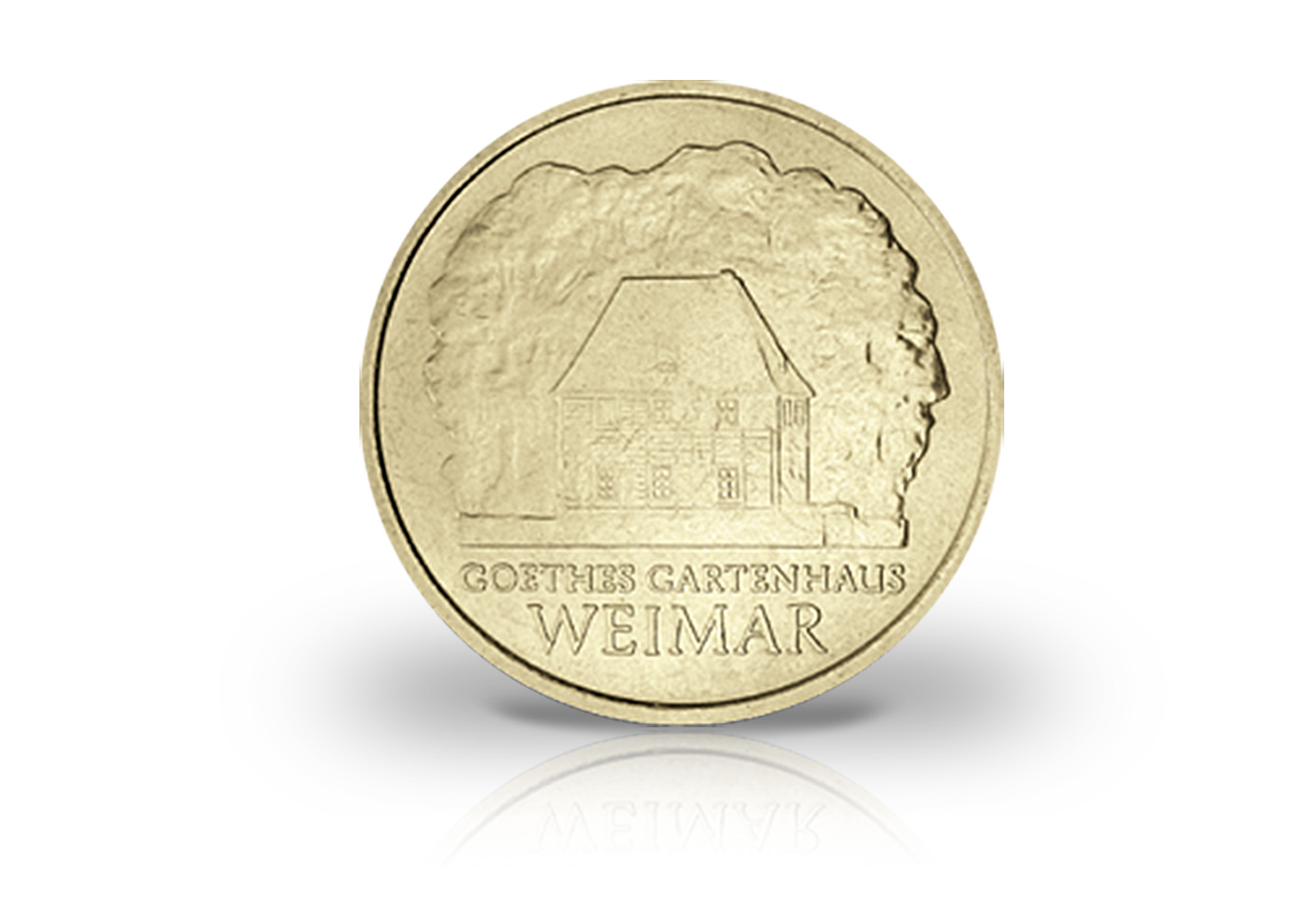 5 Mark Gedenkmünze 1982 DDR Johann Wolfgang von Goethe Jaeger-Nr. 1585