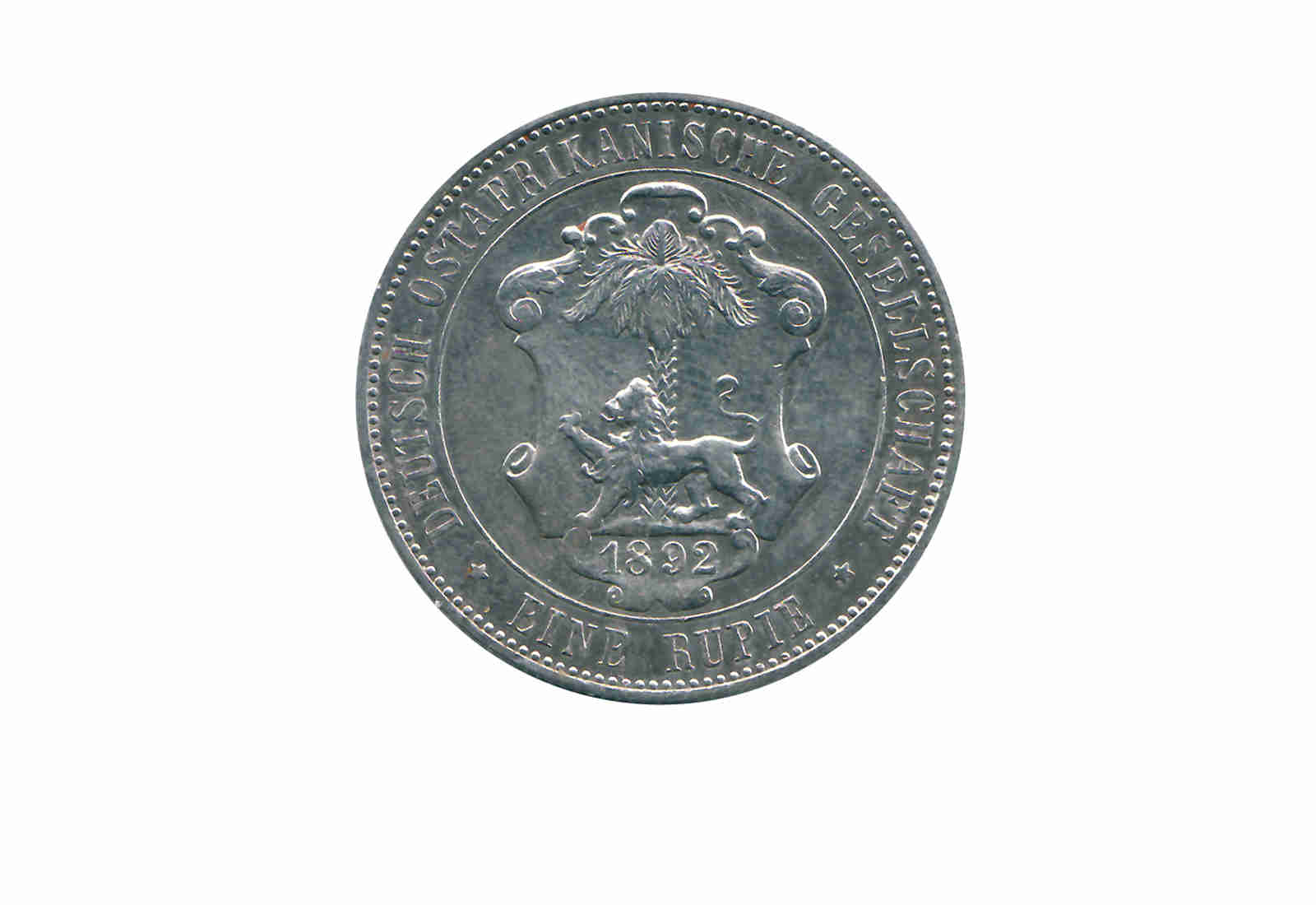 1 Rupie Deutschland-Ostafrika 1890 - 1902 ss-vz Jaeger-Nr. 713