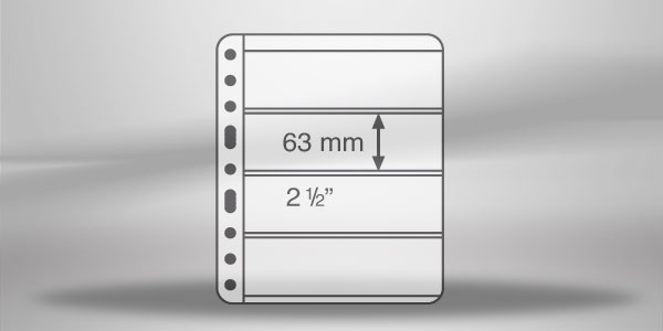 VARIO-PLUS-Hüllen mit 4 Einteilungen (schwarz)