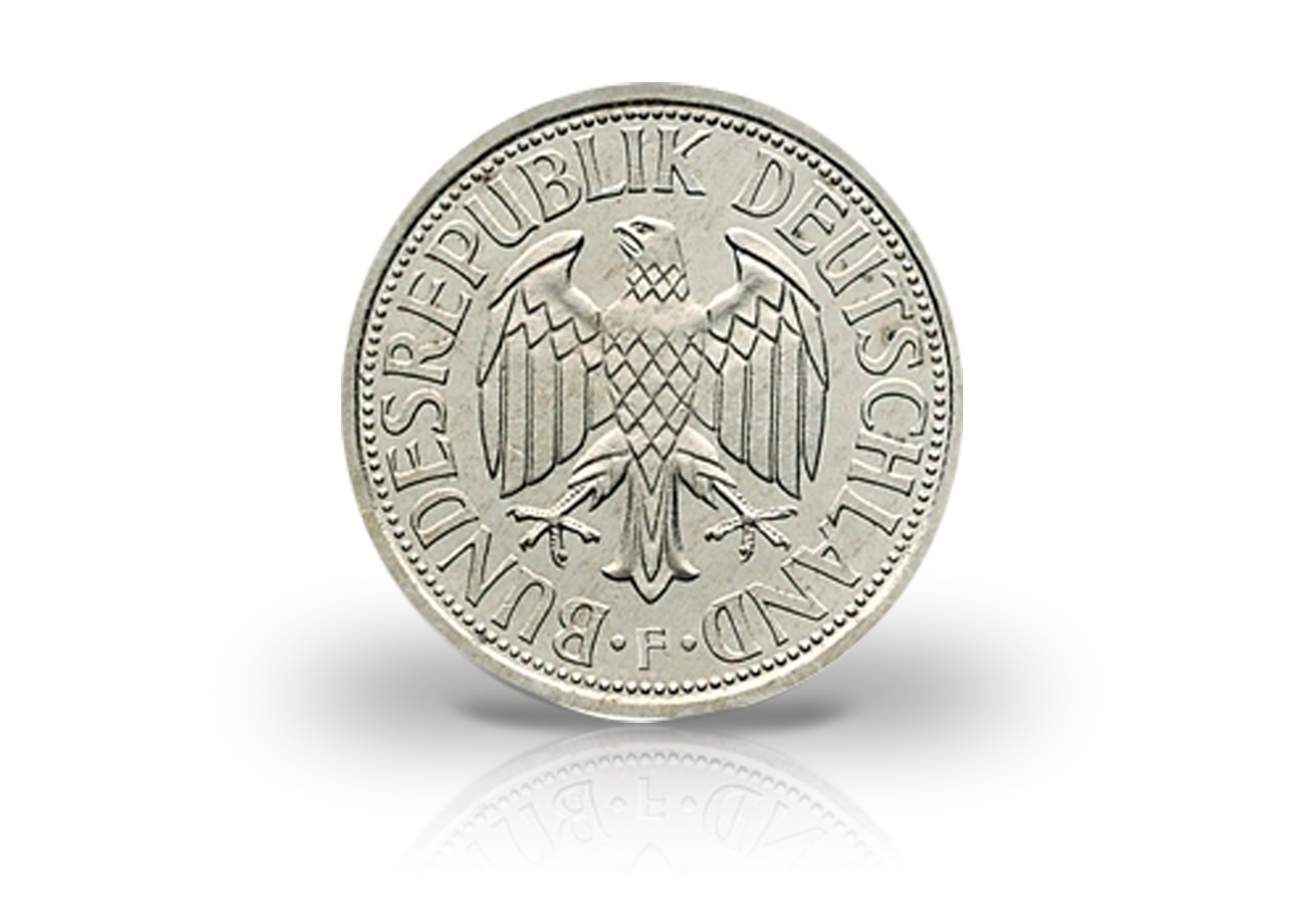 2 DM 1951 BRD Ähren Prägestätte F Jaeger-Nr. 386