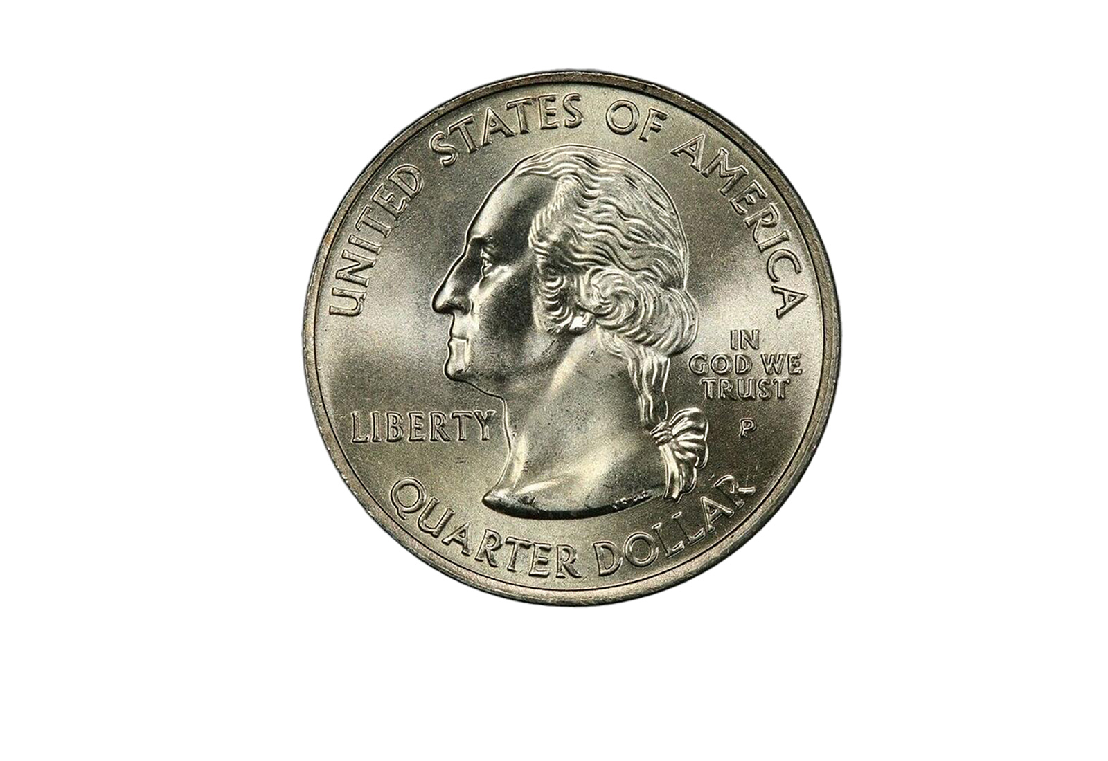 Quarter Dollar 2006 USA Nevada Prägestätte P