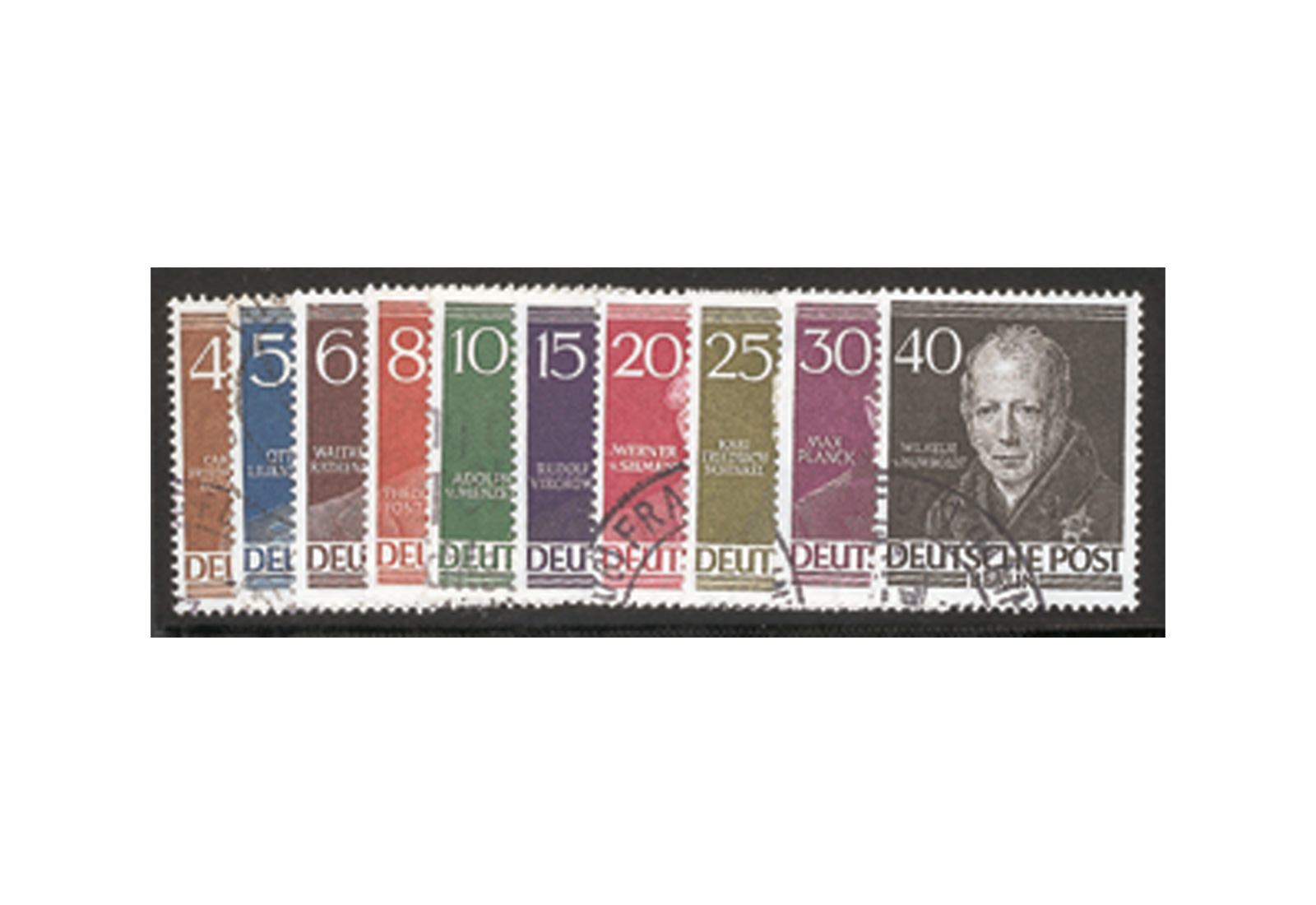 50 Briefmarken Berlin