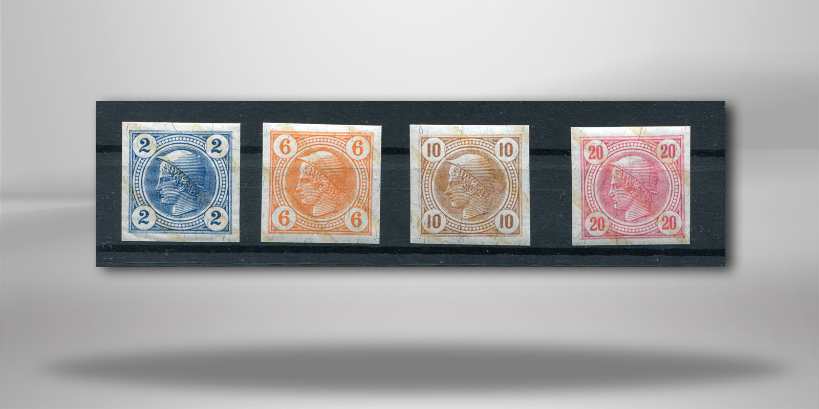 Österreich Kaiserreich Mi.Nr. 101/104 Zeitungsmarken gestempelt