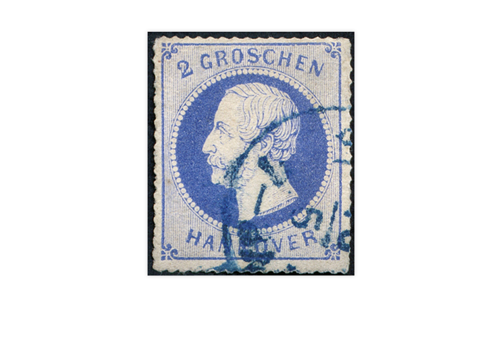 Briefmarke Altdeutschland Hannover Freimarke 1864 Michel-Nr. 24 gestempelt