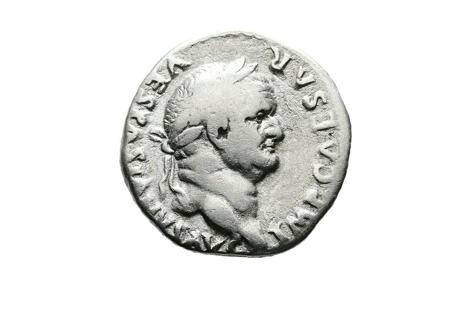 Römisches Reich Silberdenar des Vaspasianus 69-79 n. Chr. im Etui inkl Zertifikat