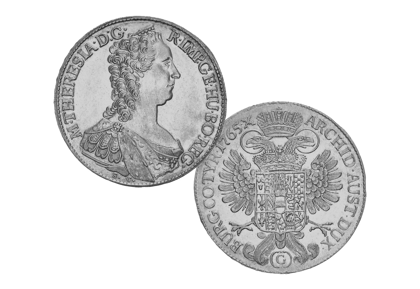 Österreich Haus Habsburg 1765 Maria Theresia Silber Taler 833er Ag, Münzs. Wien, fast st