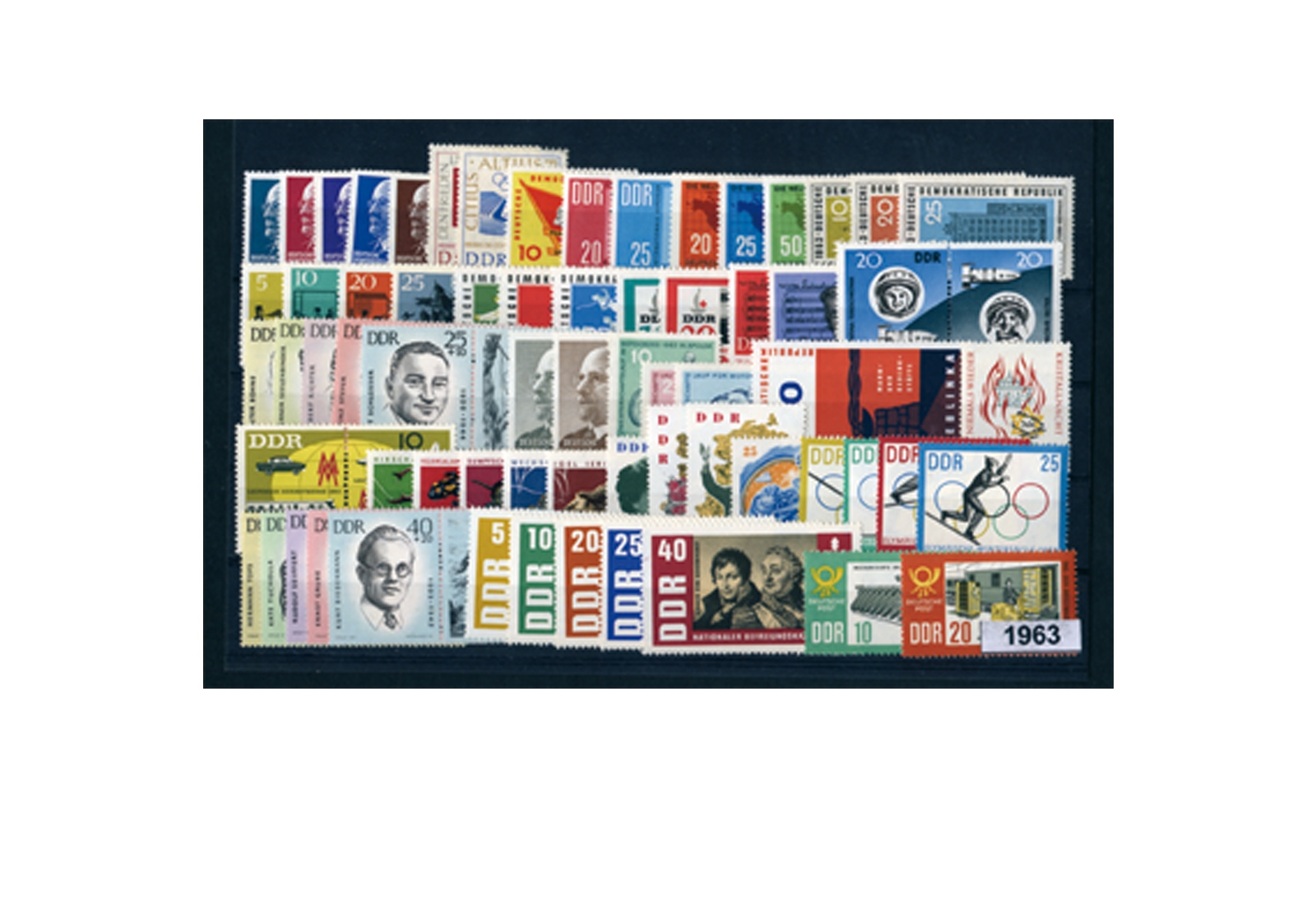 DDR Jahrgang 1963 postfrisch