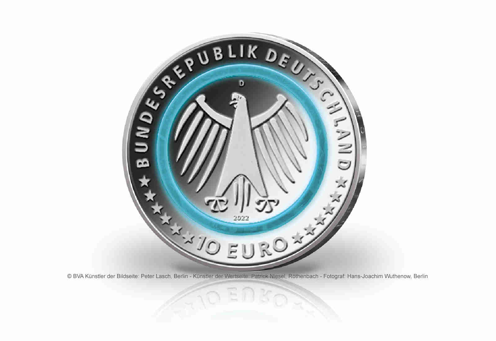 10 Euro 2022 Deutschland Pflege Im Dienst der Gesellschaft st Prägestätte unserer Wahl