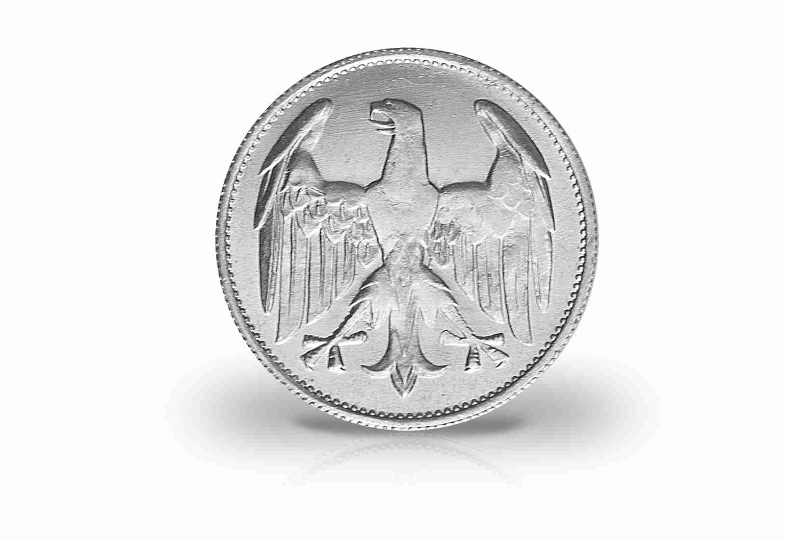 Weimarer Republik 3 Mark 1922 Prägestätte A