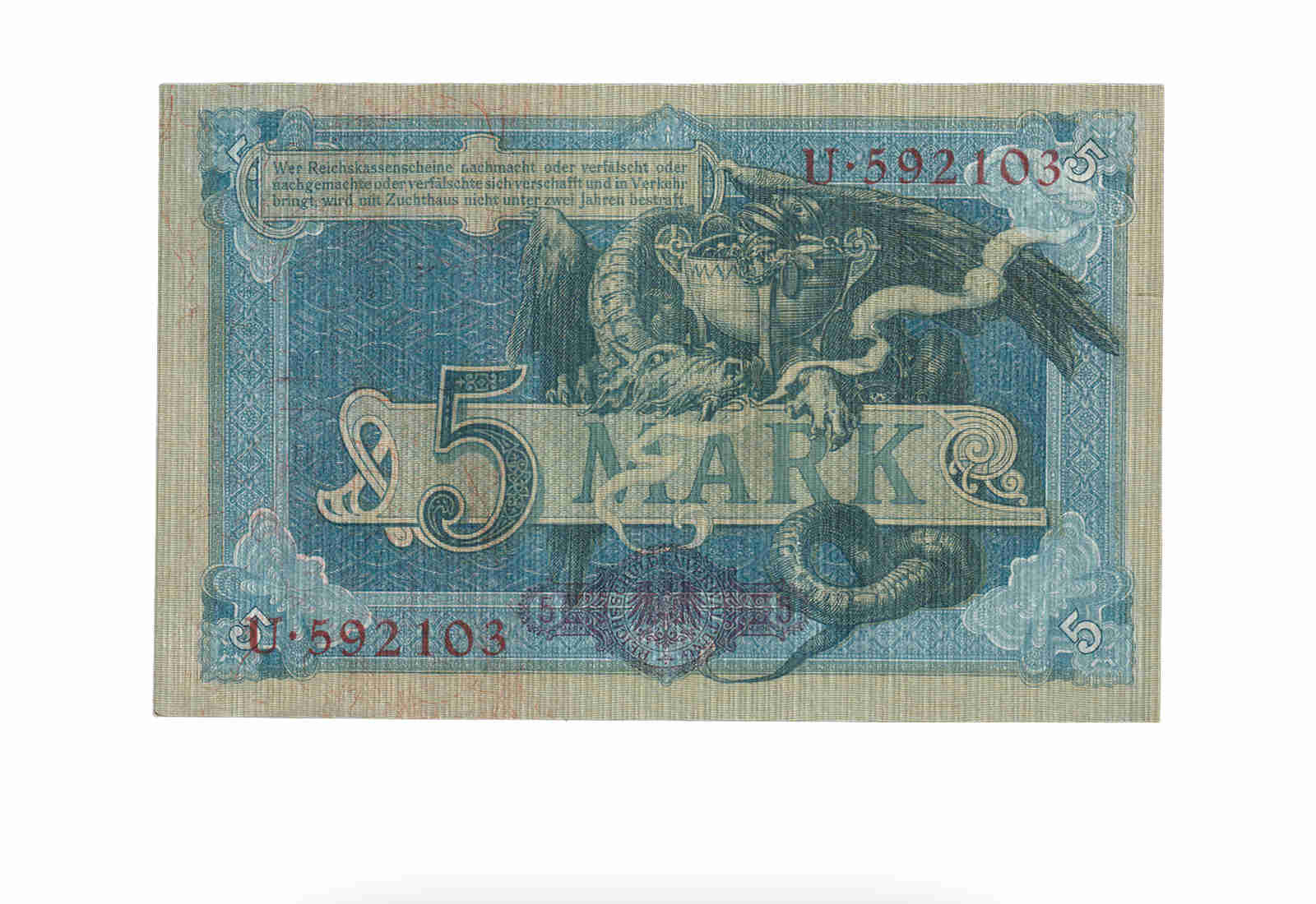 5 Mark Germania 1904 Kaiserreich