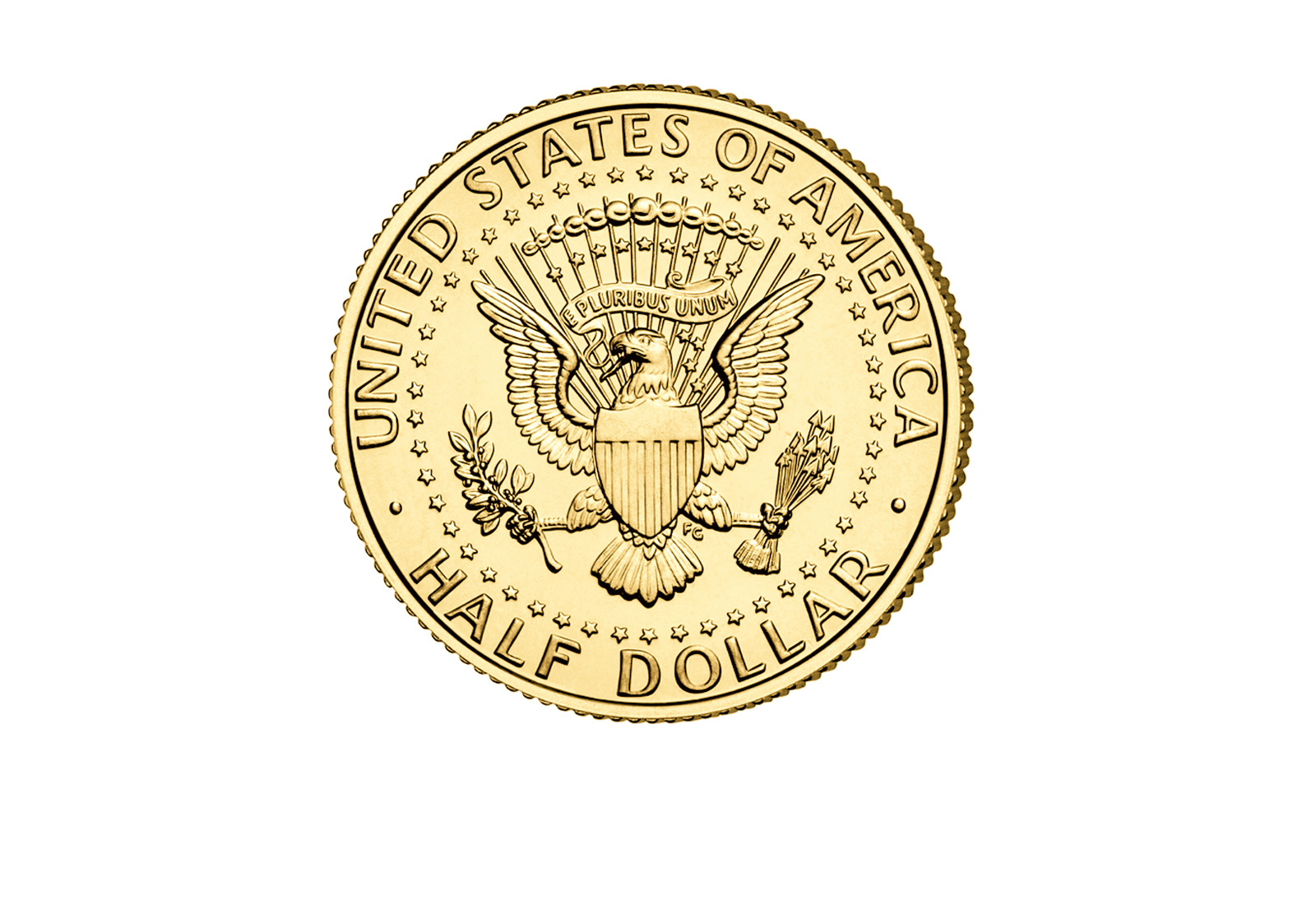 1/2 Dollar USA Mount Rushmore - Serie Beautiful America mit Farbapplikation