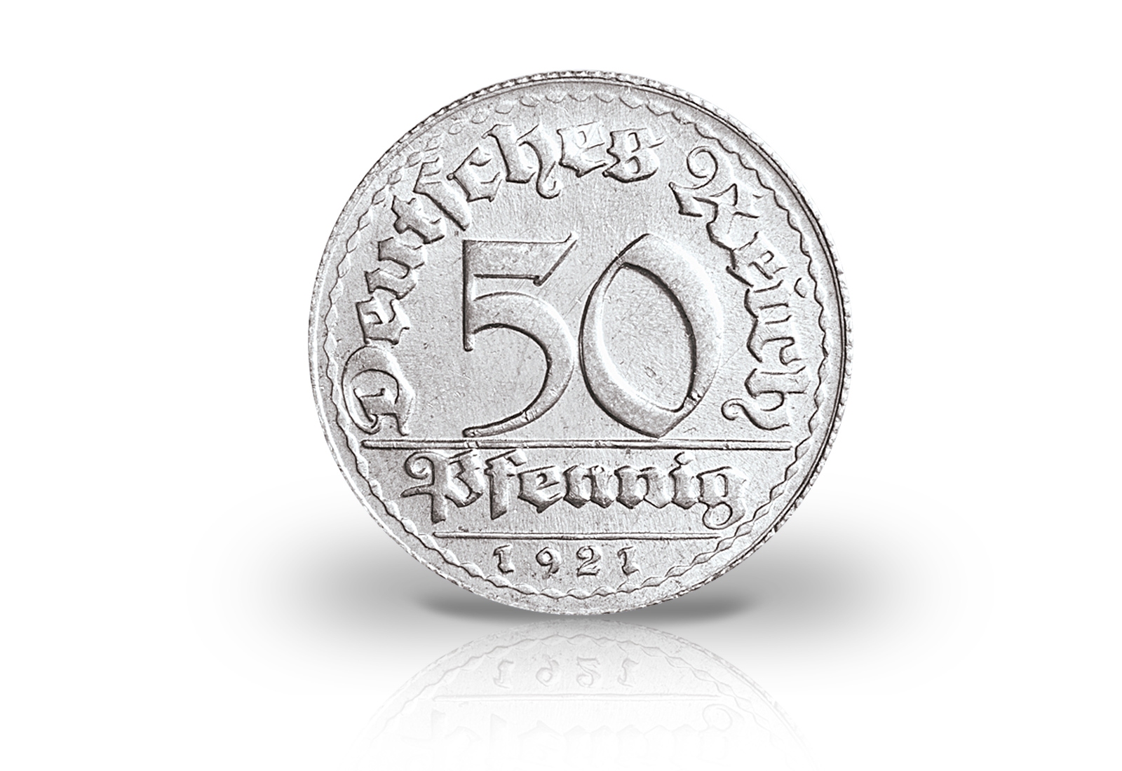 50 Pfennig 1919-1922 Weimarer Republik Jaeger-Nr. 301