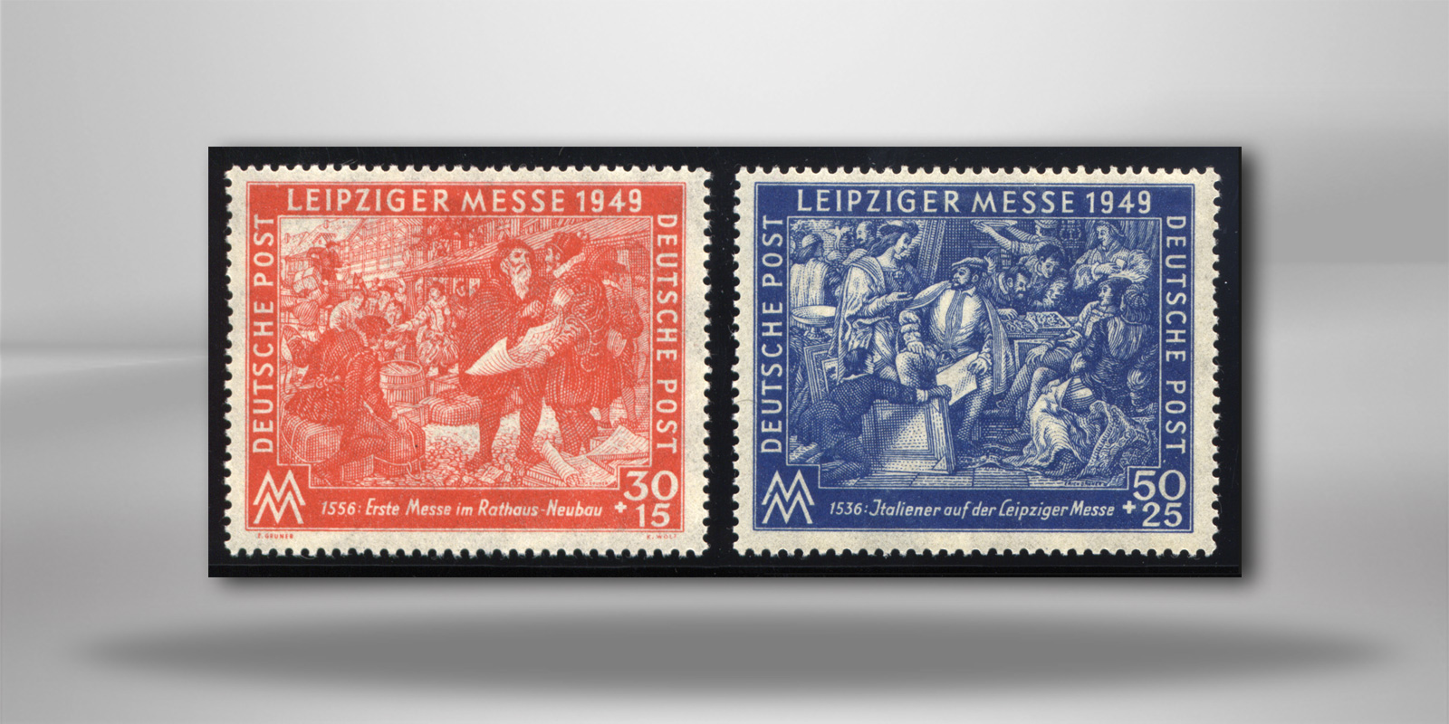 SBZ Michel-Nr. 230/231 postfrisch
