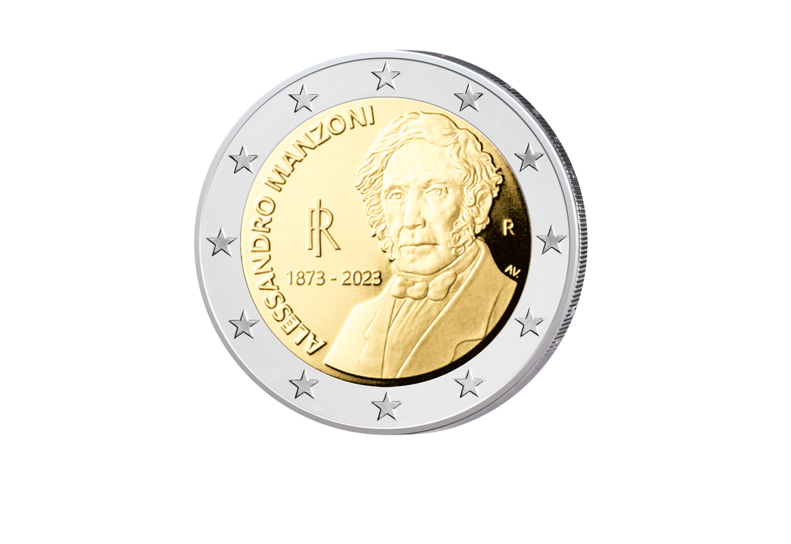 2 Euro 2023 Italien 150 Todestag Alessandro Manzoni