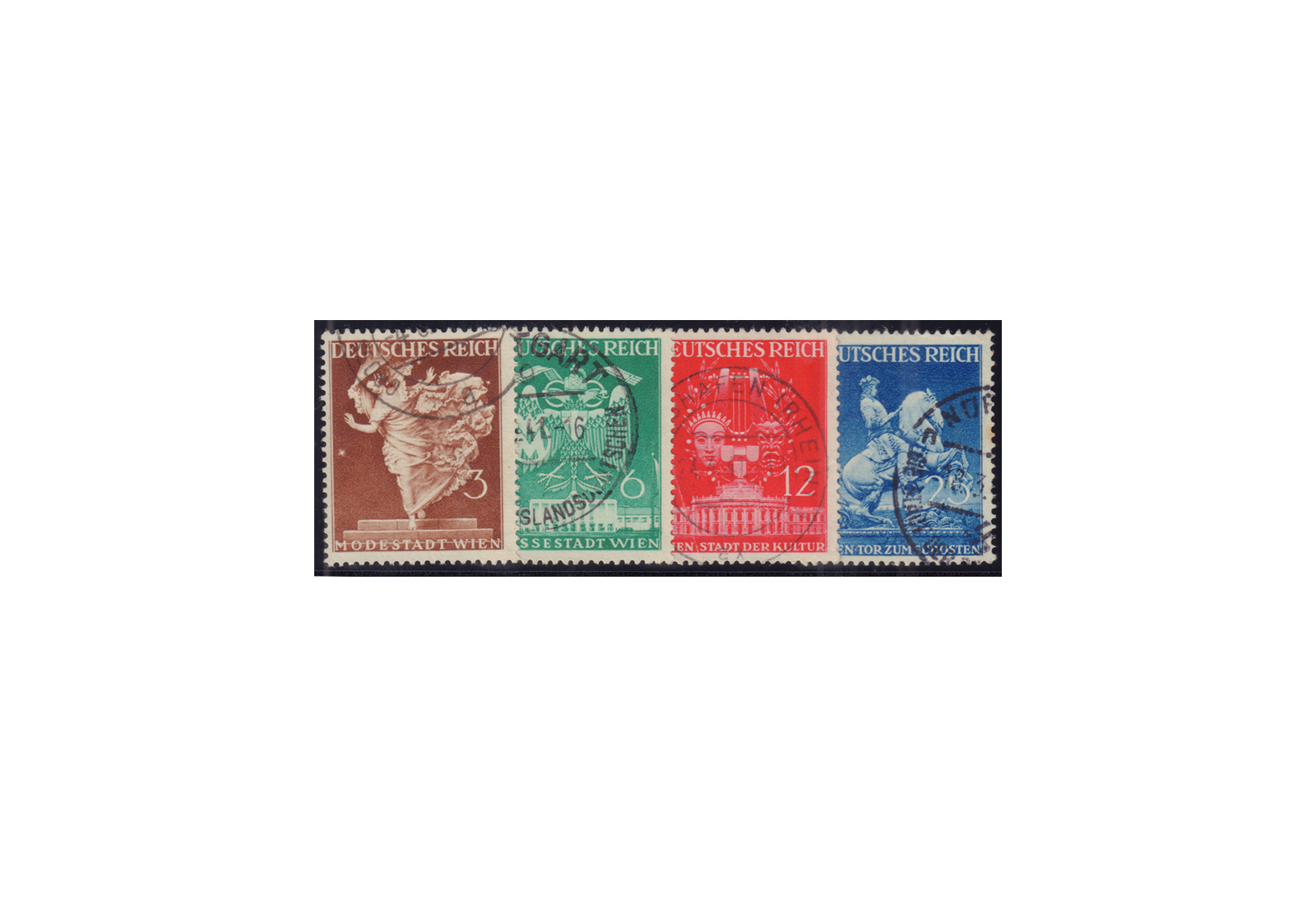 Deutsches Reich Mi.Nr. 768/771 gestempelt