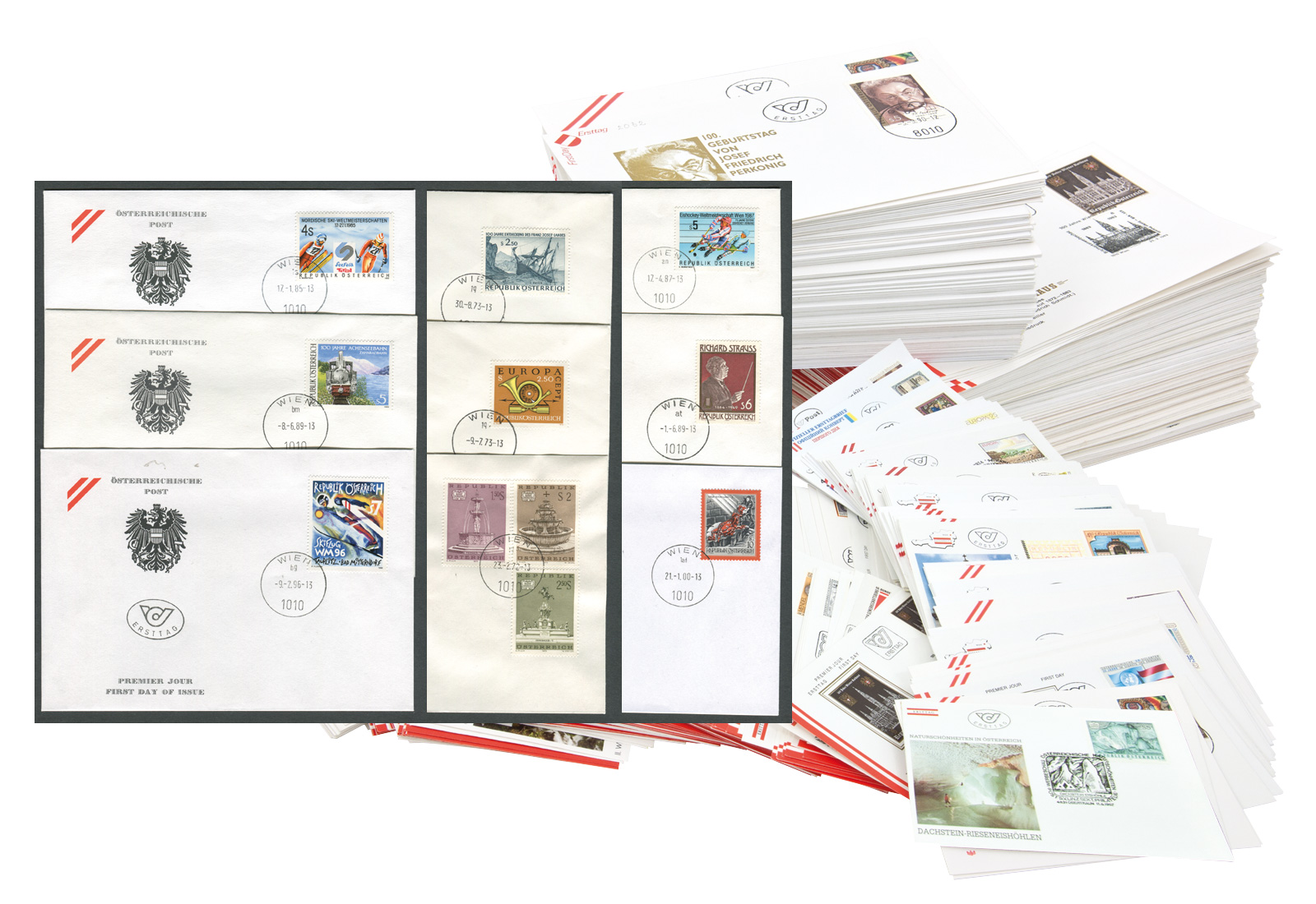 Österreich FDC im Set