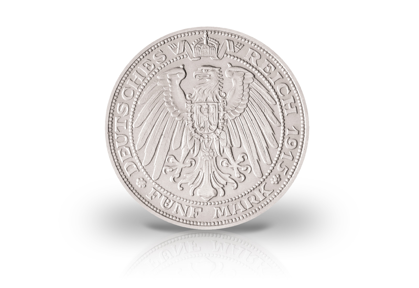 5 Mark 1915 Deutsches Kaiserreich Mecklenburg-Schwerin Jahrhundertfeier Jaeger-Nr. 89