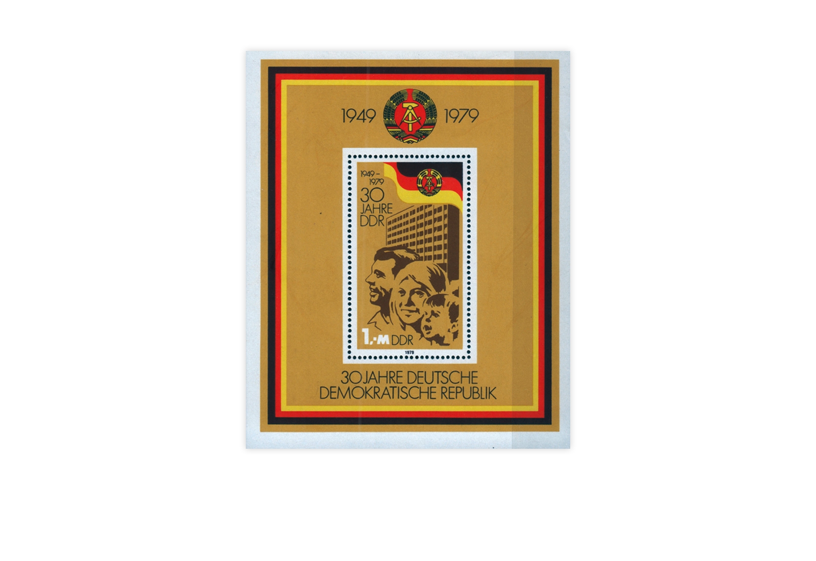 DDR Block 56 30 Jahre DDR 1979 postfrisch