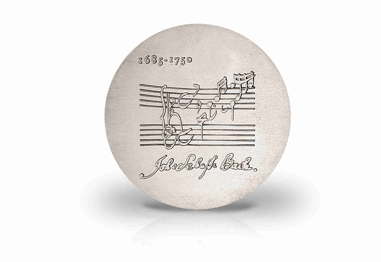 20 Mark Gedenkmünze 1975 DDR Johann Sebastian Bach Jaeger-Nr. 1555