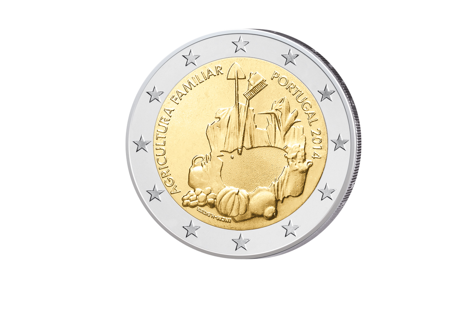2 Euro 2014 Portugal Jahr der Landwirtschaft