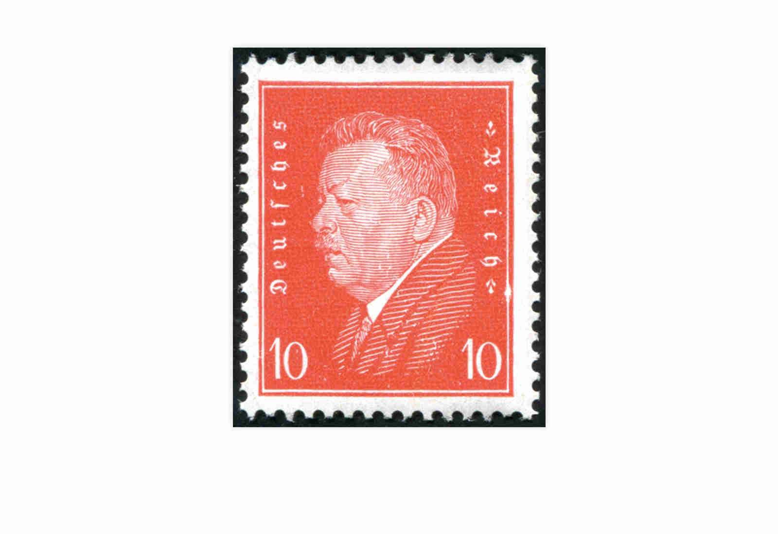 Briefmarke Deutsches Reich Reichspräsidenten 1928 Michel-Nr. 413 postfrisch