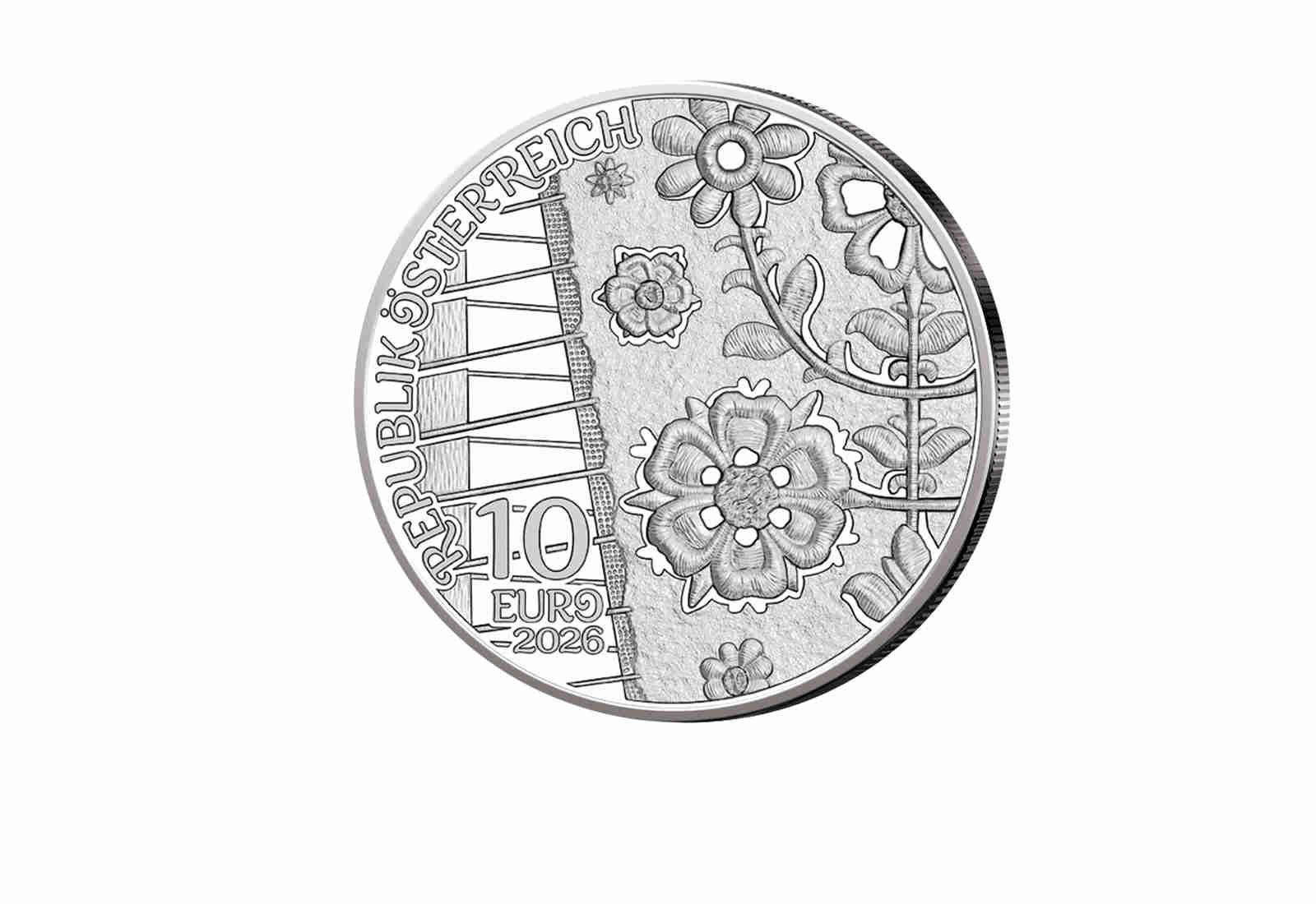 10 Euro Silbermünze 2026 Österreich Aufjuchazn - Loden PP