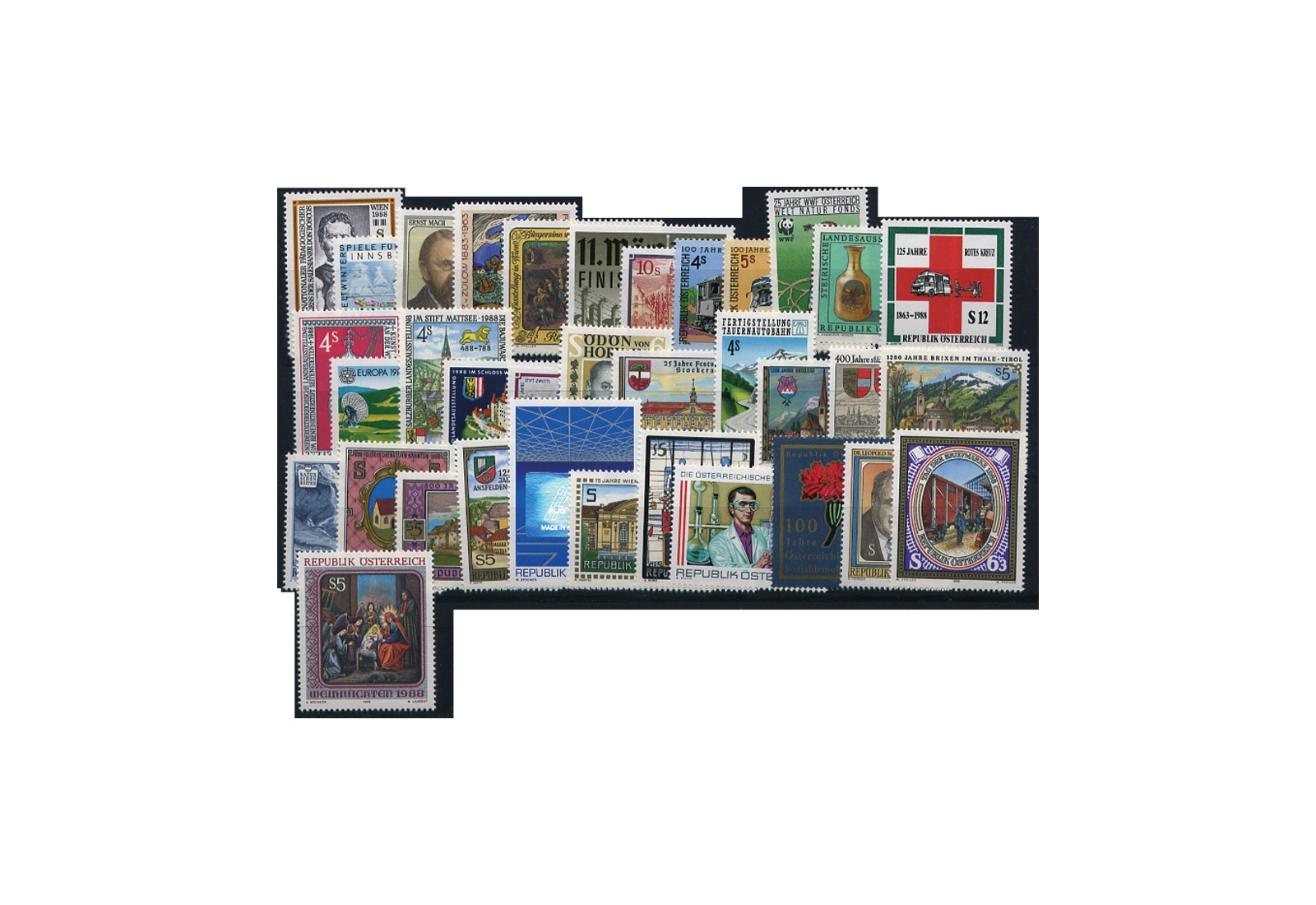 Österreich Jahrgang 1988 postfrisch