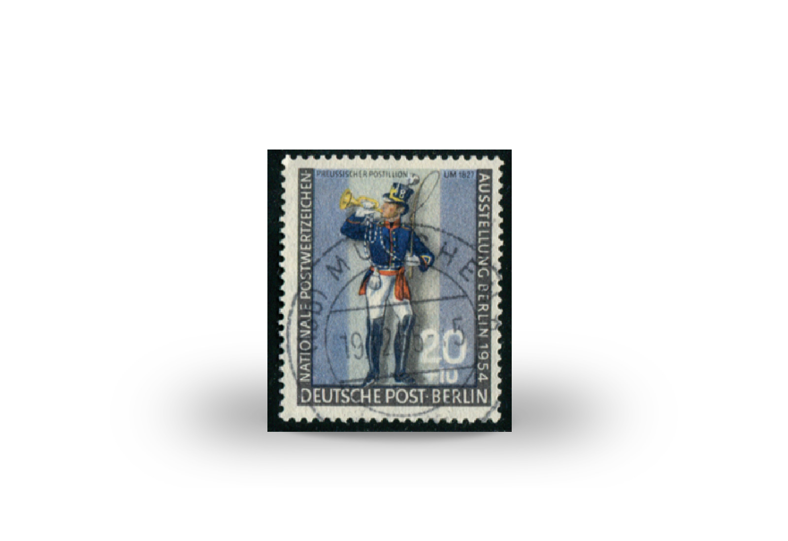 Berlin Michel-Nr. 120 a gestempelt Berliner Postillion