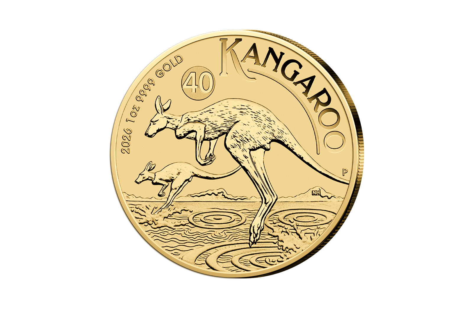 Känguru 1oz Goldmünze 2026 Australien