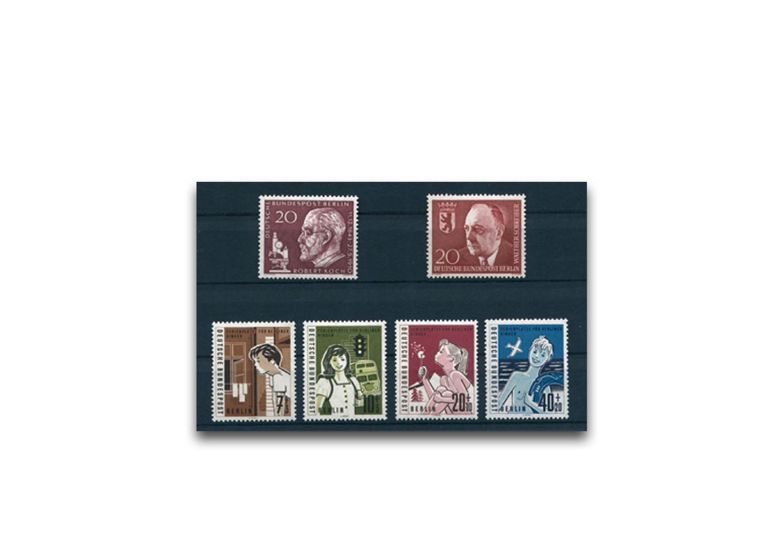 Berlin Jahrgang 1960 Mi.Nr. 191-195 postfrisch