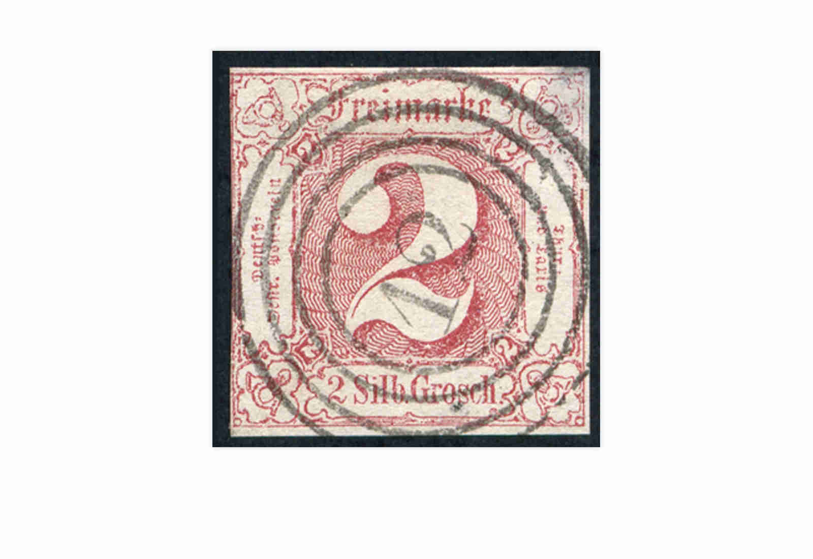 Briefmarke Altdeutschland Thurn und Taxis Freimarke 1859-1861 Michel-Nr. 16 gestempelt