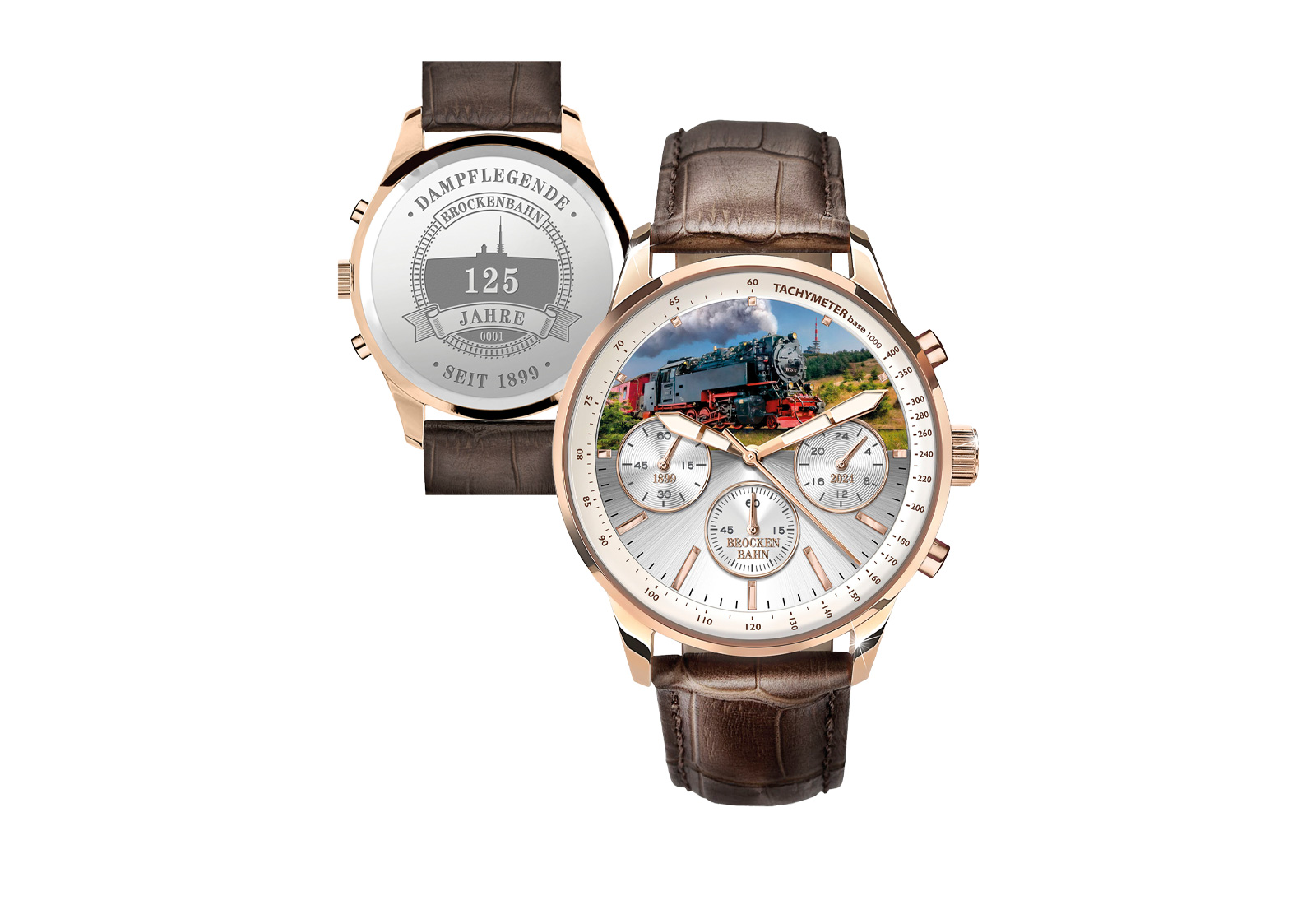 Herren Armbanduhr - Faszination Brockenbahn