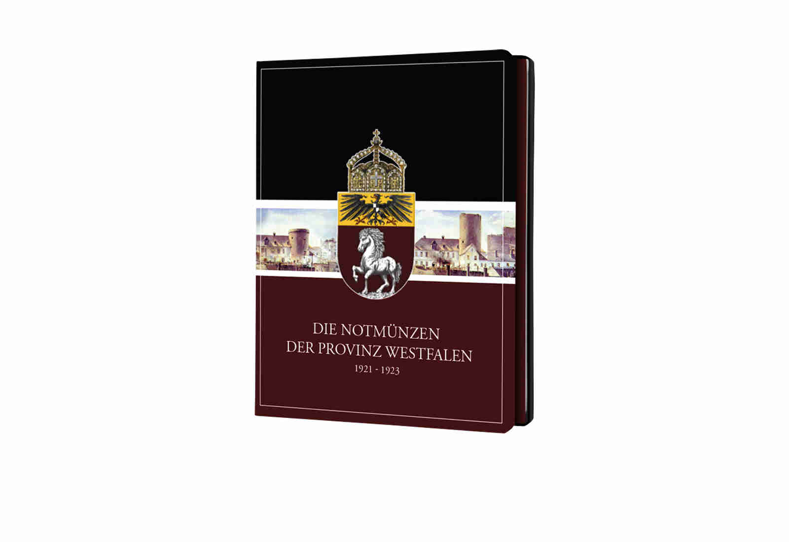 Album "Notgeld der Provinz Westfalen" für 25 Ausgaben