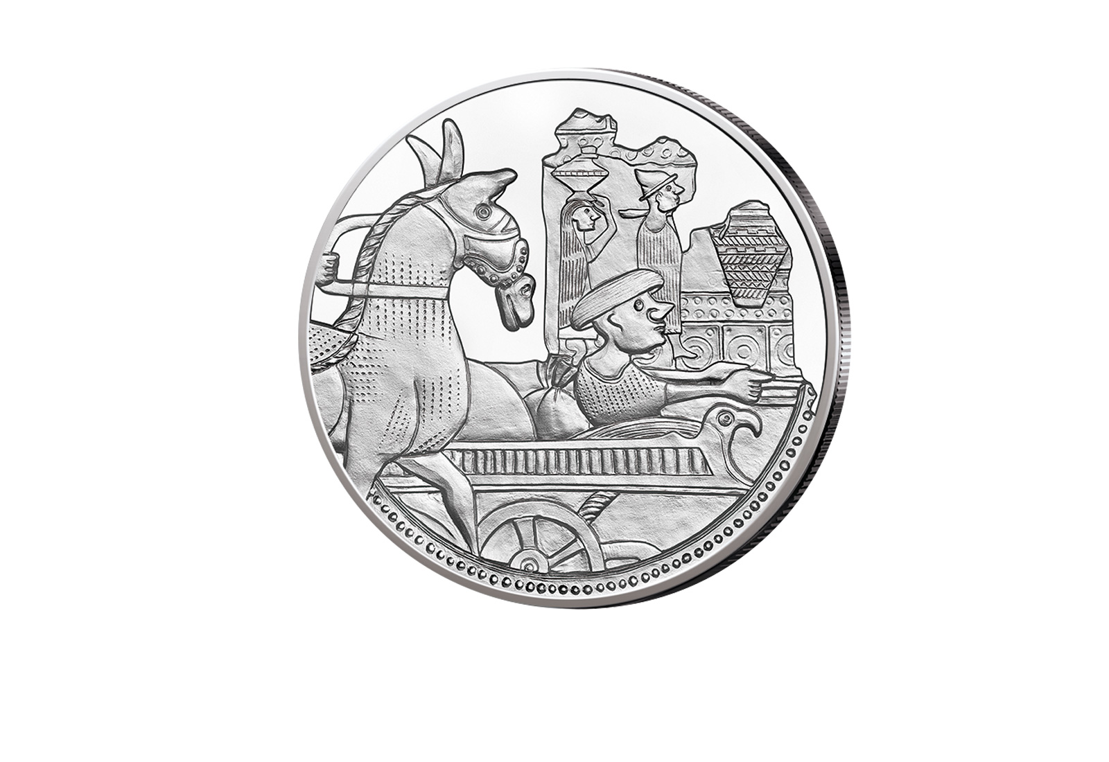 20 Euro Silbermünze 2024 Österreich Salzhandel PP