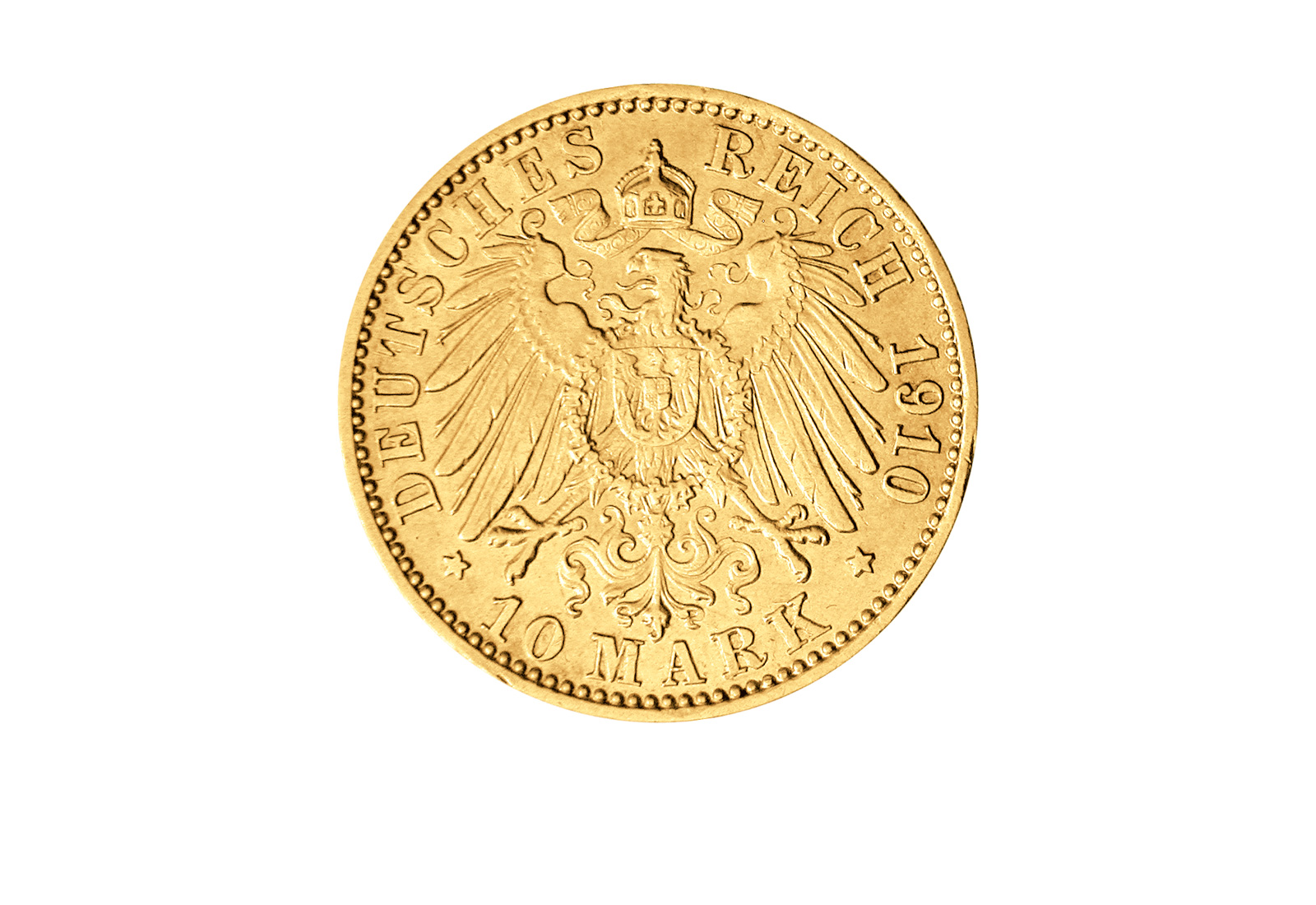 10 Mark 1900-1912 Kaiserreich Otto von Bayern Jaeger-Nr. 201