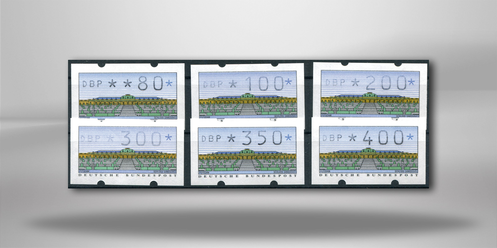 BRD ATM 2.1.2. VS 1 postfrisch 6 Werte