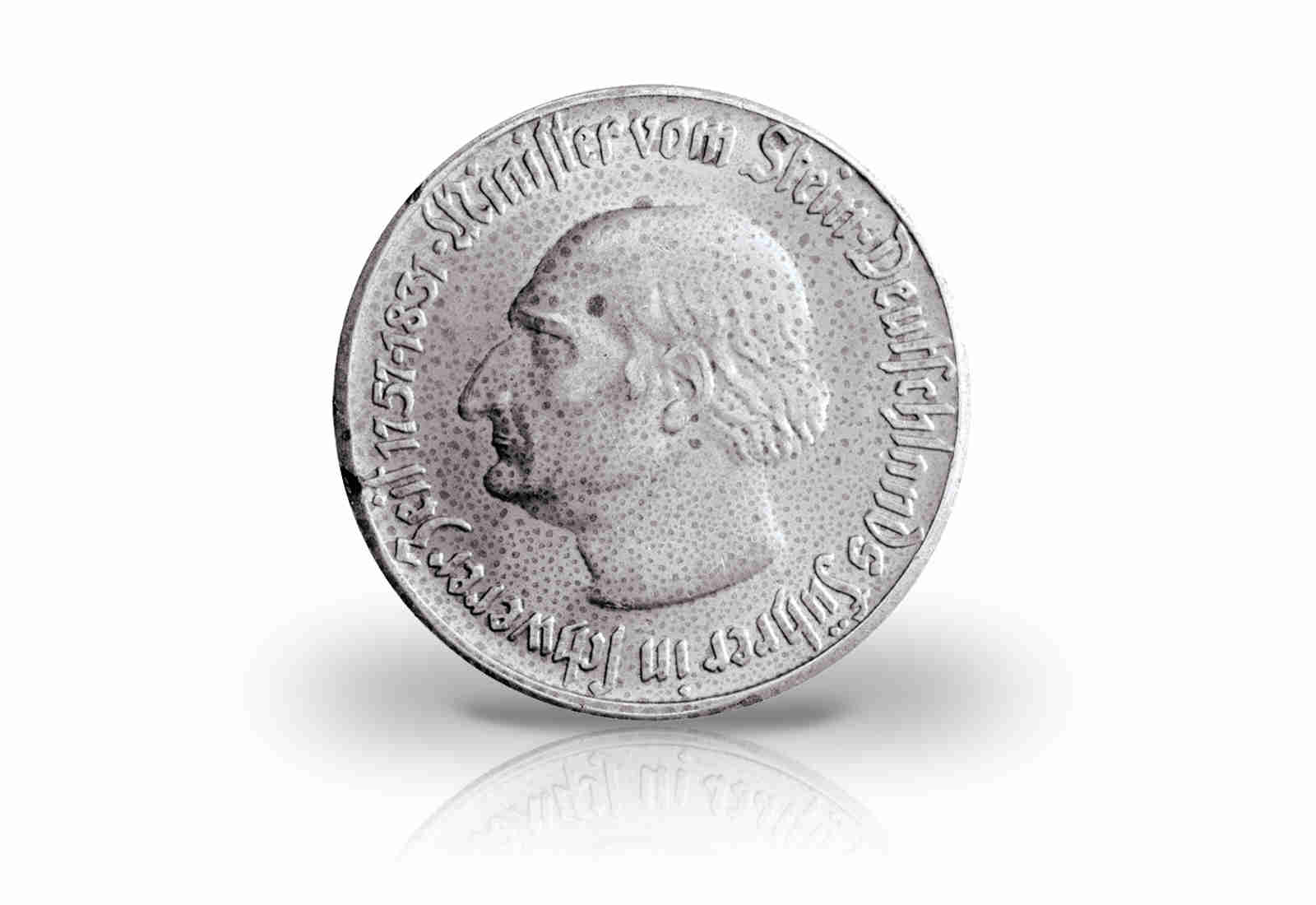5 Mark 1923 Notgeldmünze Weimarer Republik Westfalen N11
