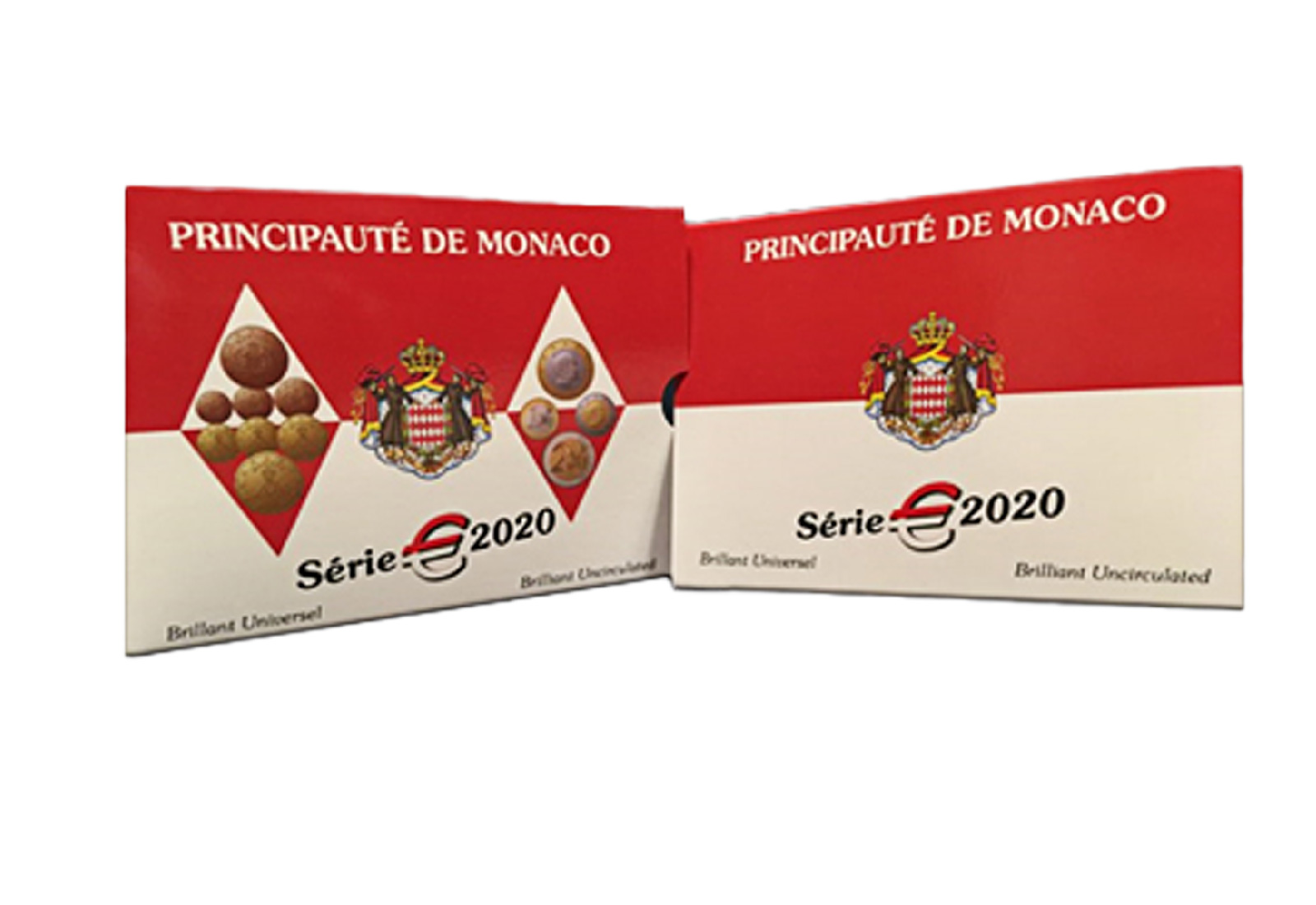 Kursmünzensatz 2020 Monaco st im Blister