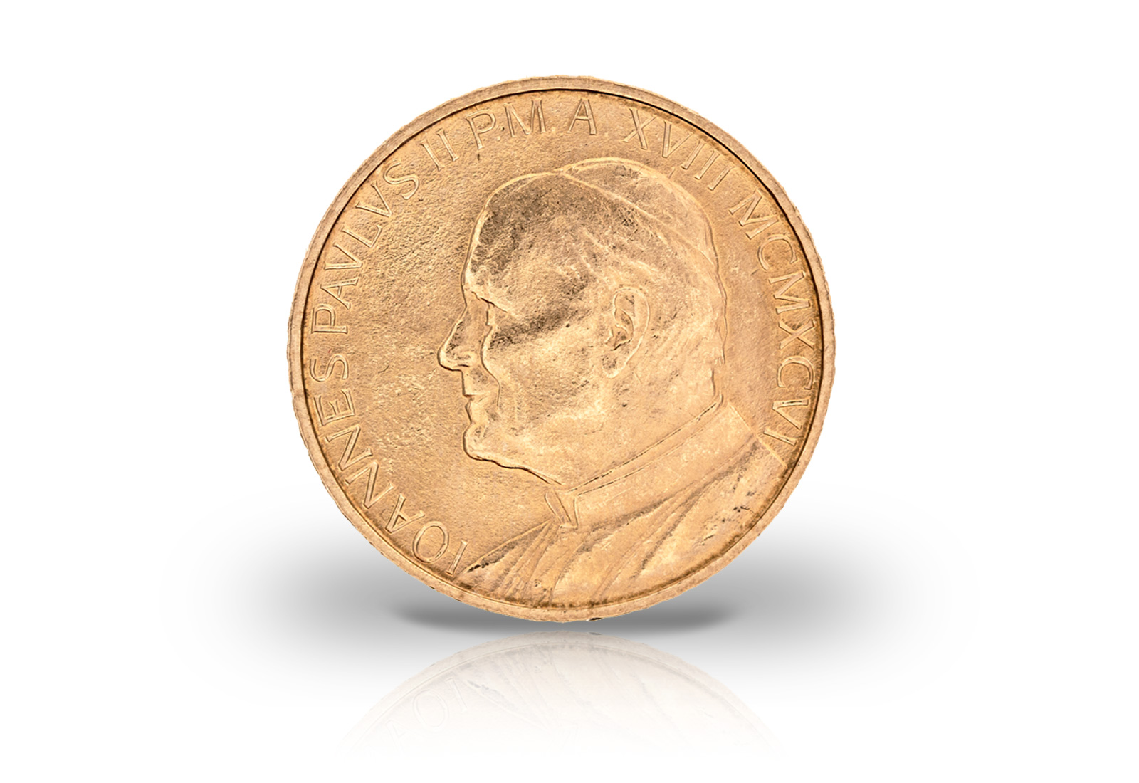 100 Lire 1996 Vatikan Papst Johannes Paul II. Vatikanstadt